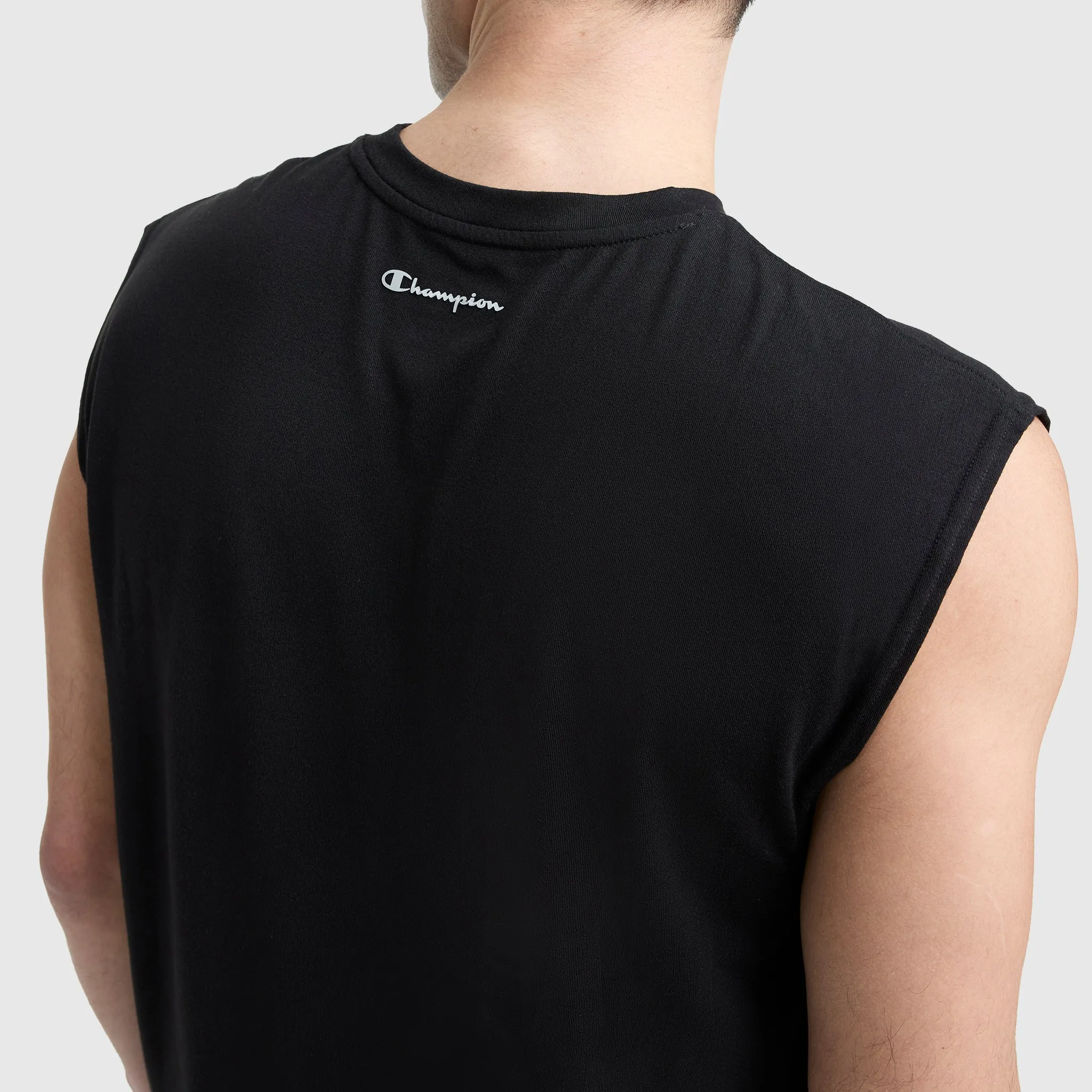 Sport Crewneck Muscle Tee, Script Logo sold by Champion product image thumbnail 3