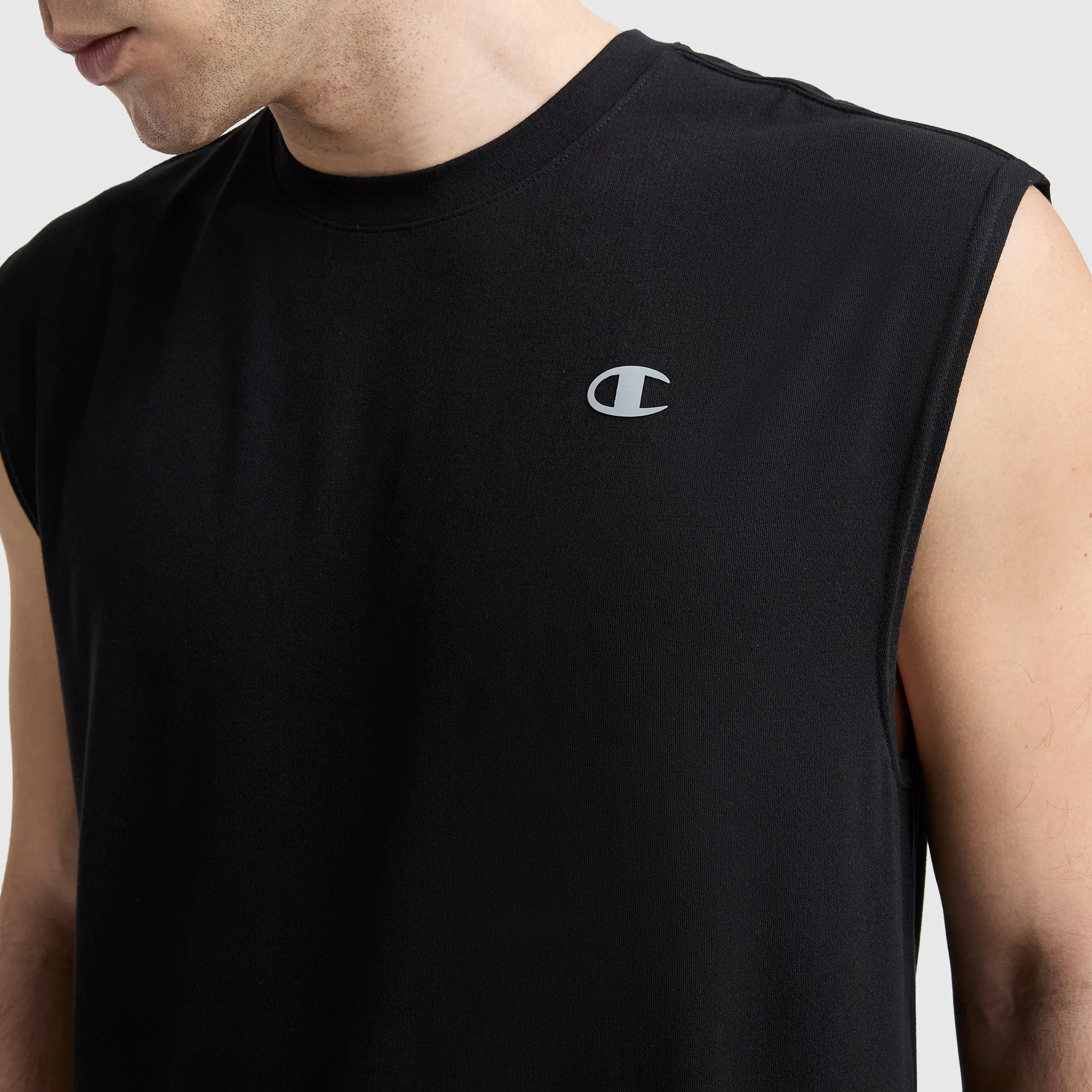 Sport Crewneck Muscle Tee, Script Logo sold by Champion product image thumbnail 4