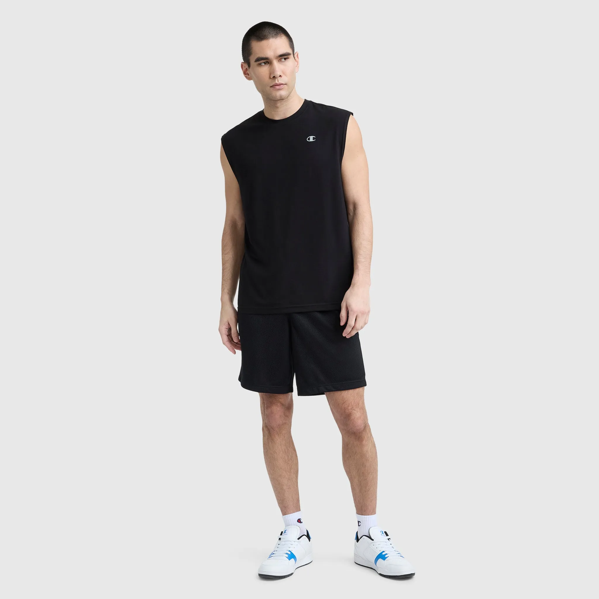 Sport Crewneck Muscle Tee, Script Logo sold by Champion product image thumbnail 5