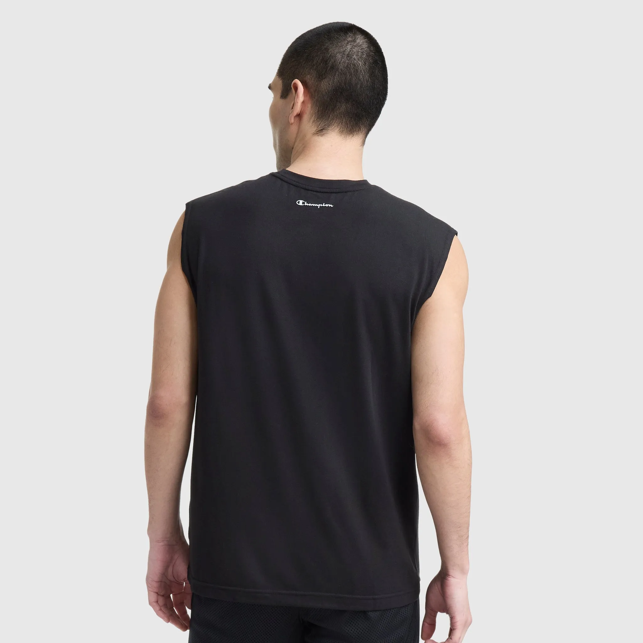 Sport Crewneck Muscle Tee, Script Logo sold by Champion product image thumbnail 2