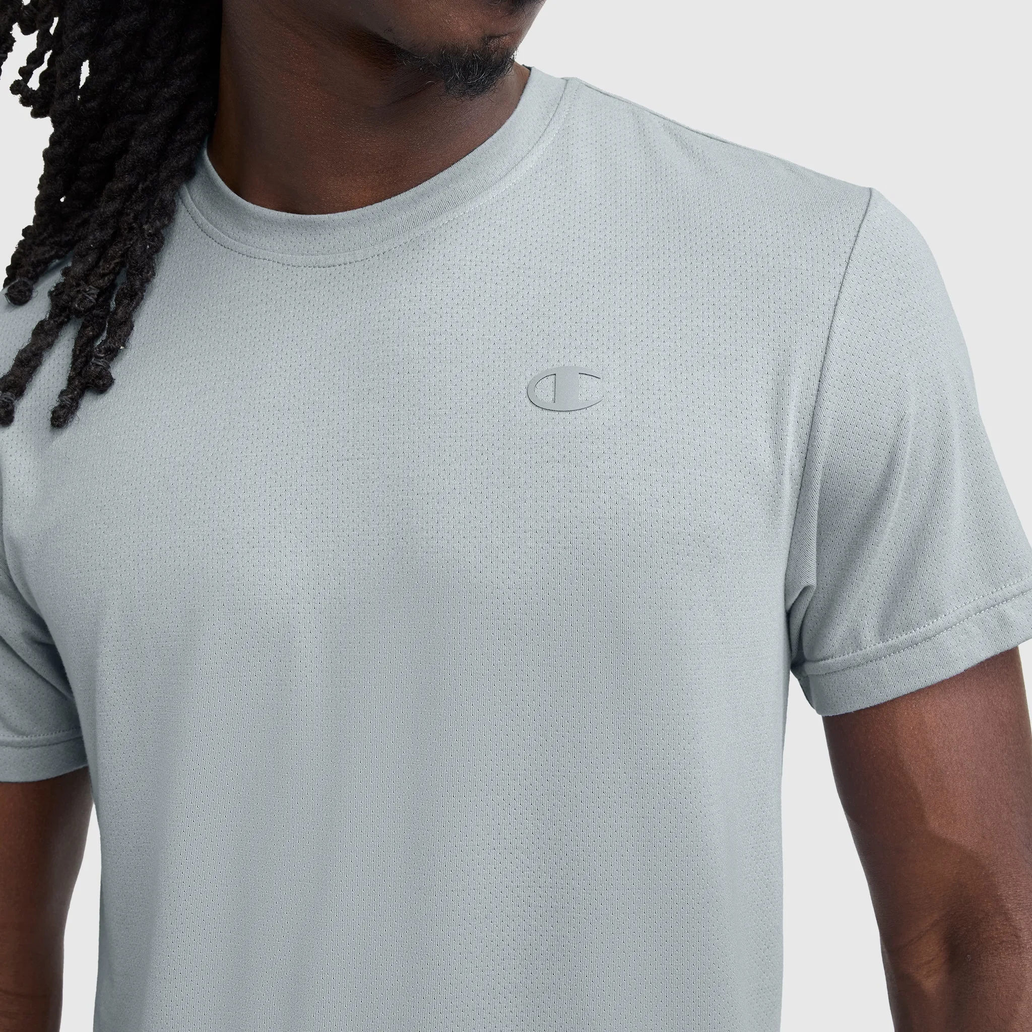 Sport Crewneck T-Shirt, Script Logo sold by Champion product image thumbnail 4