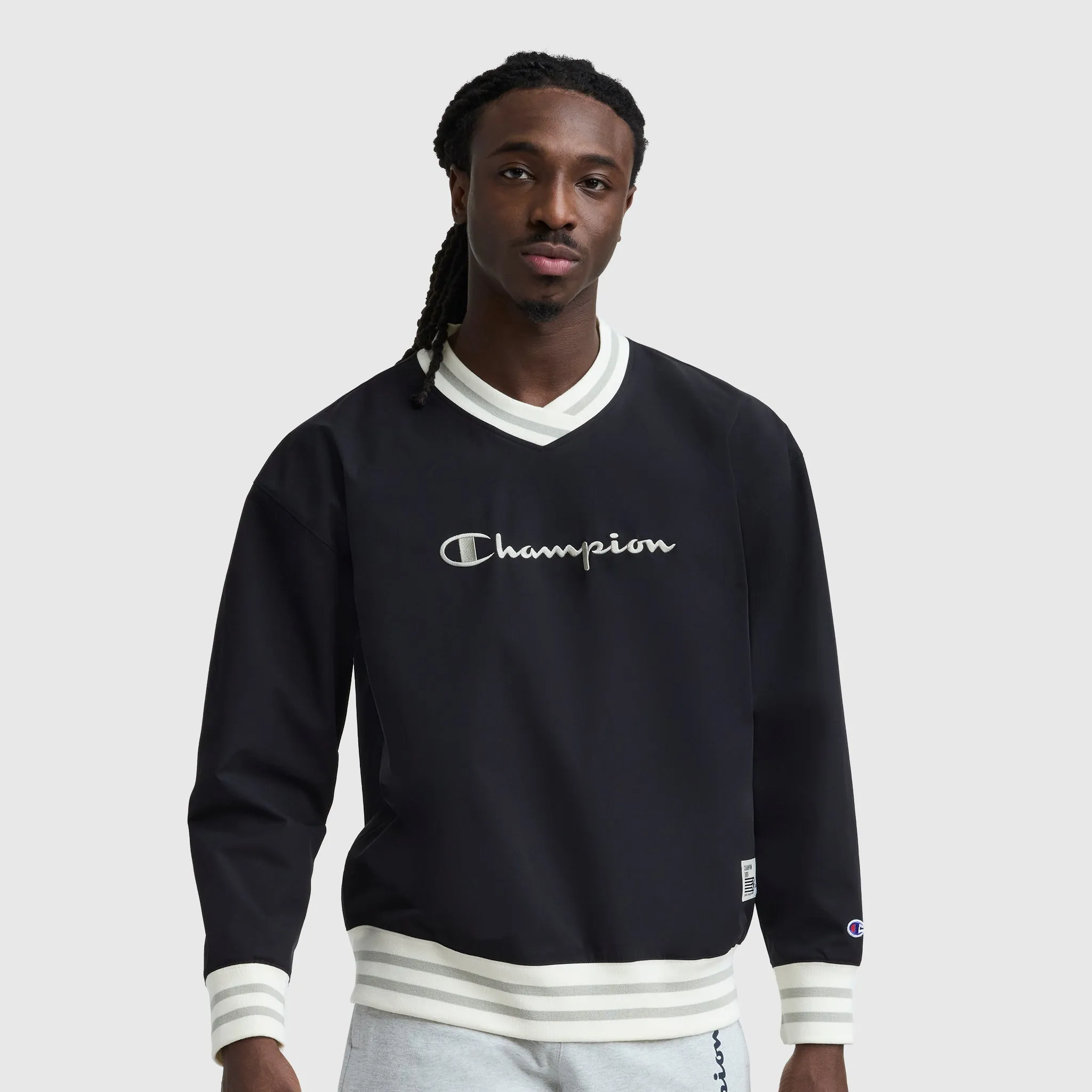 Gridiron V-Neck Pullover, C Logo sold by Champion