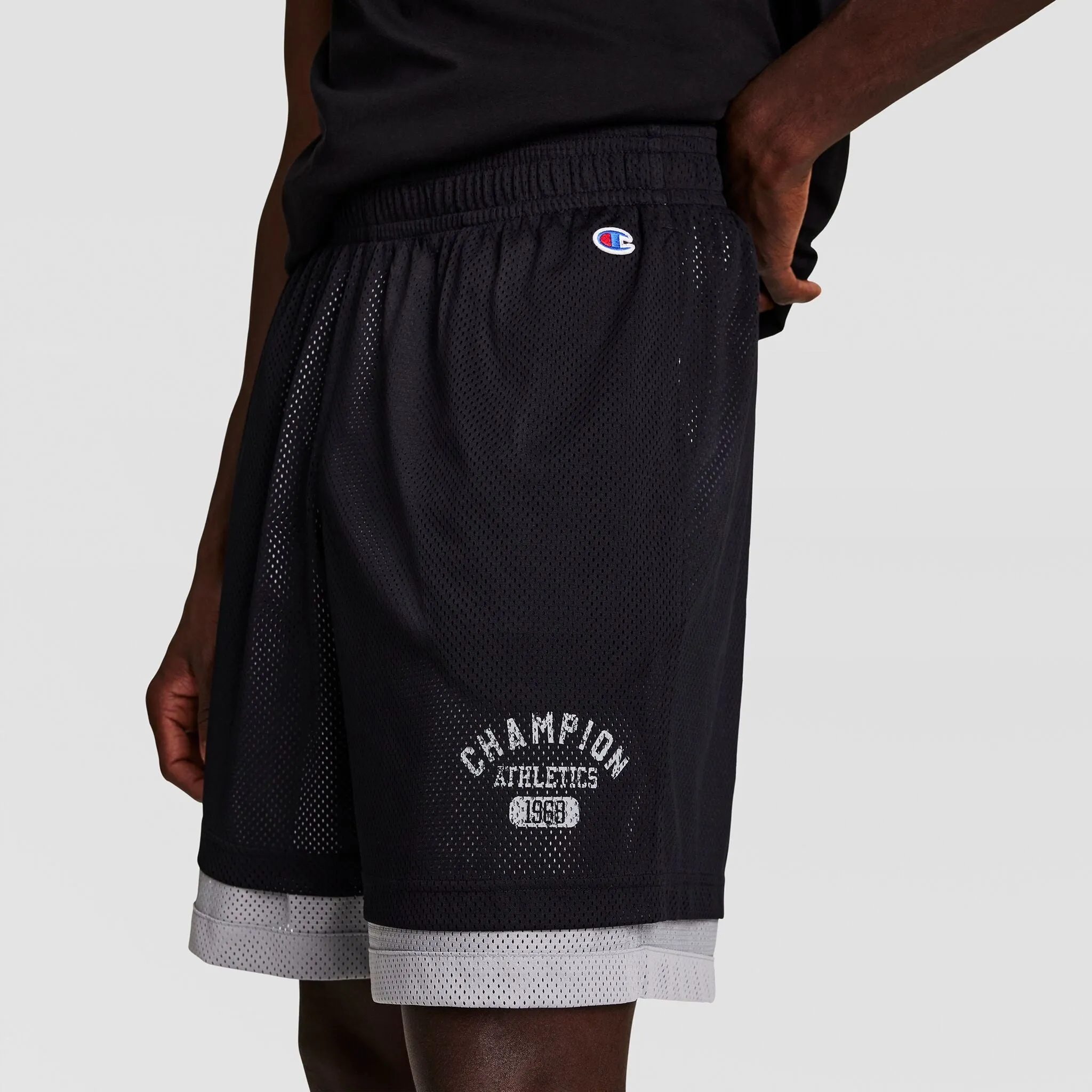 9" Gridiron Double Layer Short, C Logo sold by Champion product image thumbnail 2