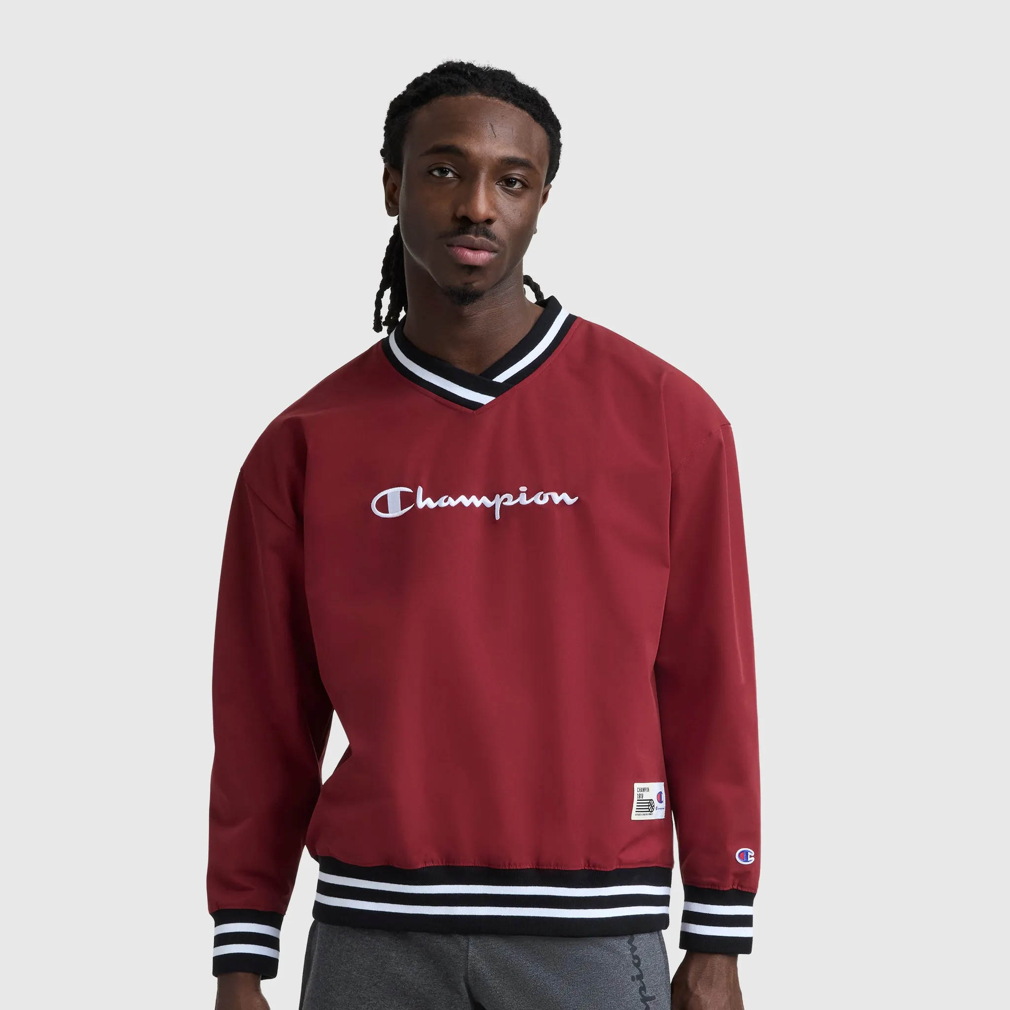Gridiron V-Neck Pullover, C Logo sold by Champion