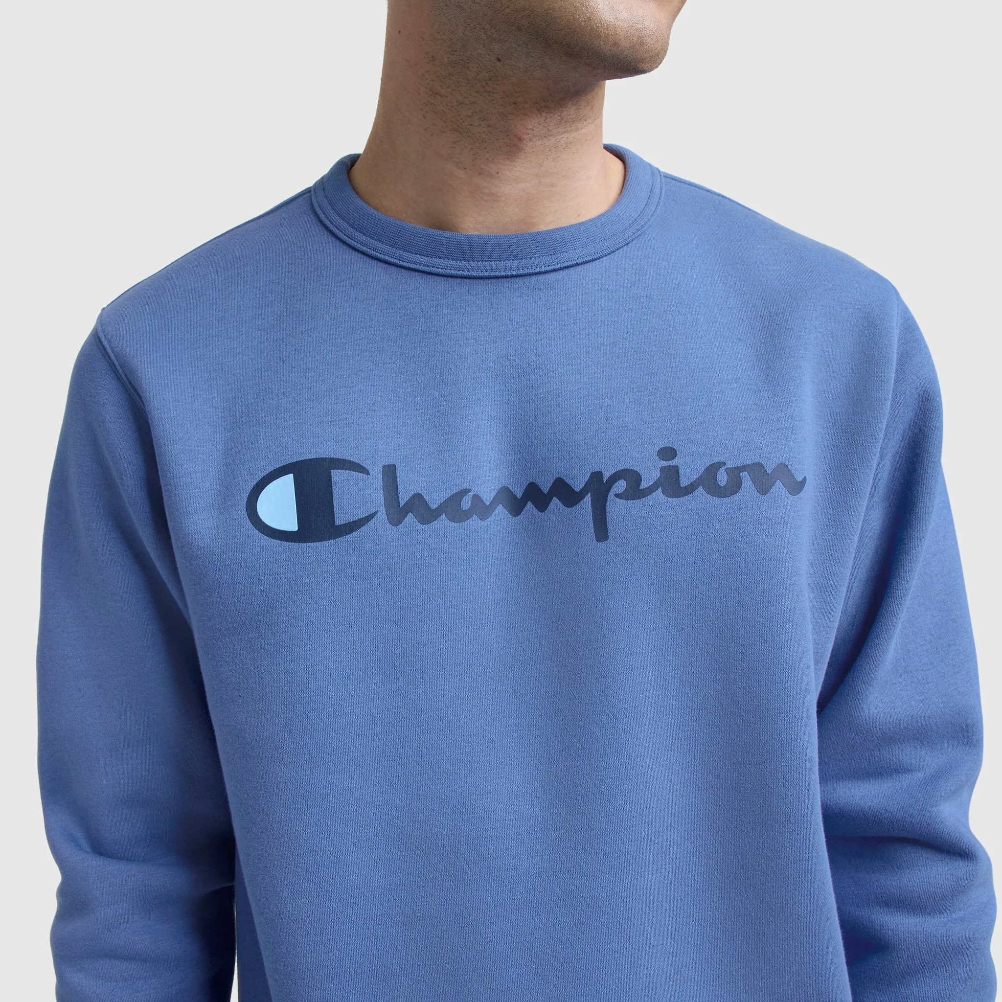 Powerblend Crewneck Sweatshirt, Script Logo sold by Champion product image thumbnail 4