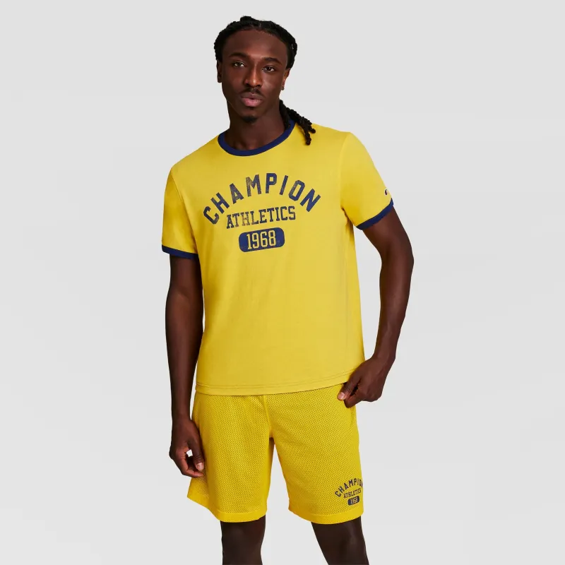 Gridiron Reversible T-Shirt, C Logo sold by Champion