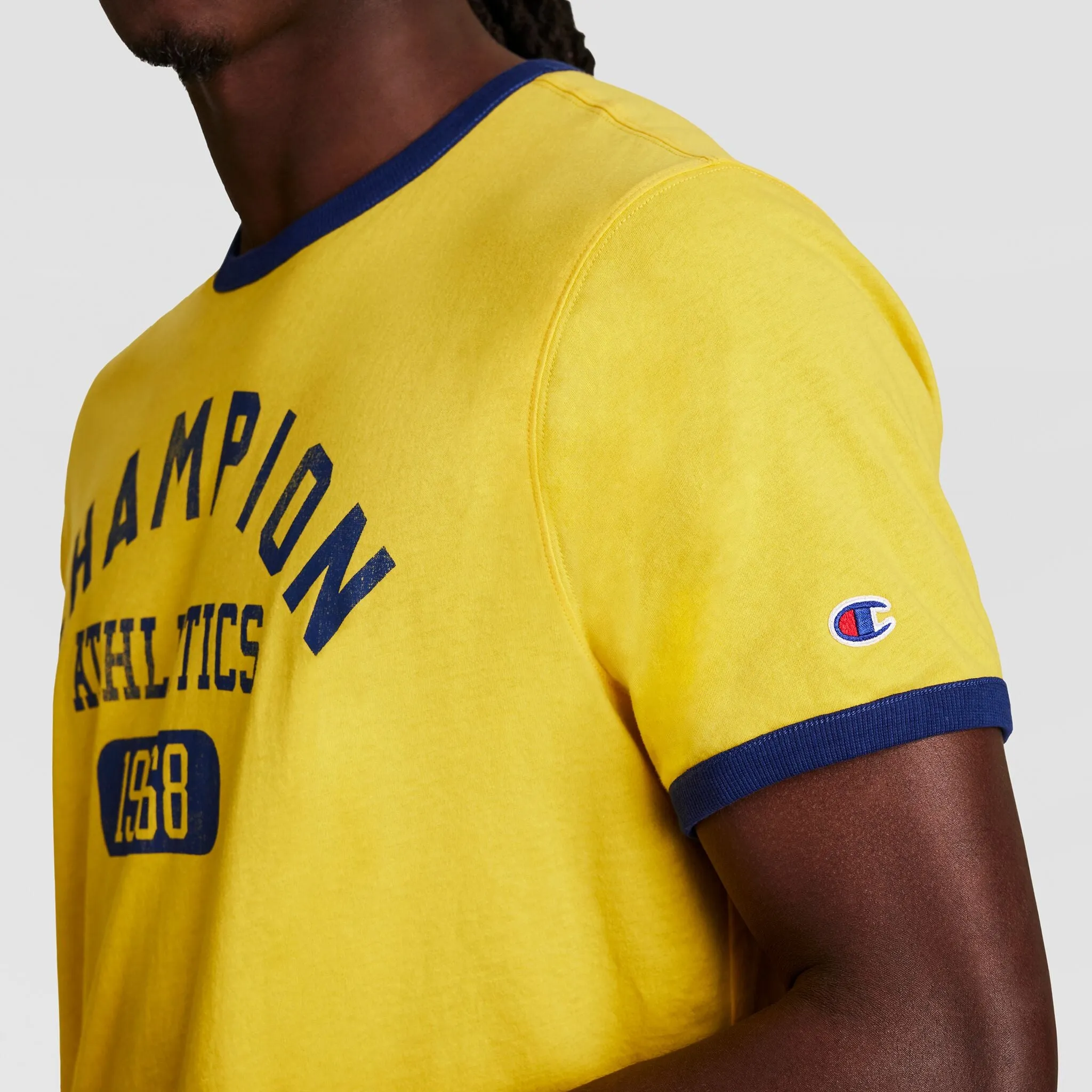 Gridiron Reversible T-Shirt, C Logo sold by Champion product image thumbnail 2