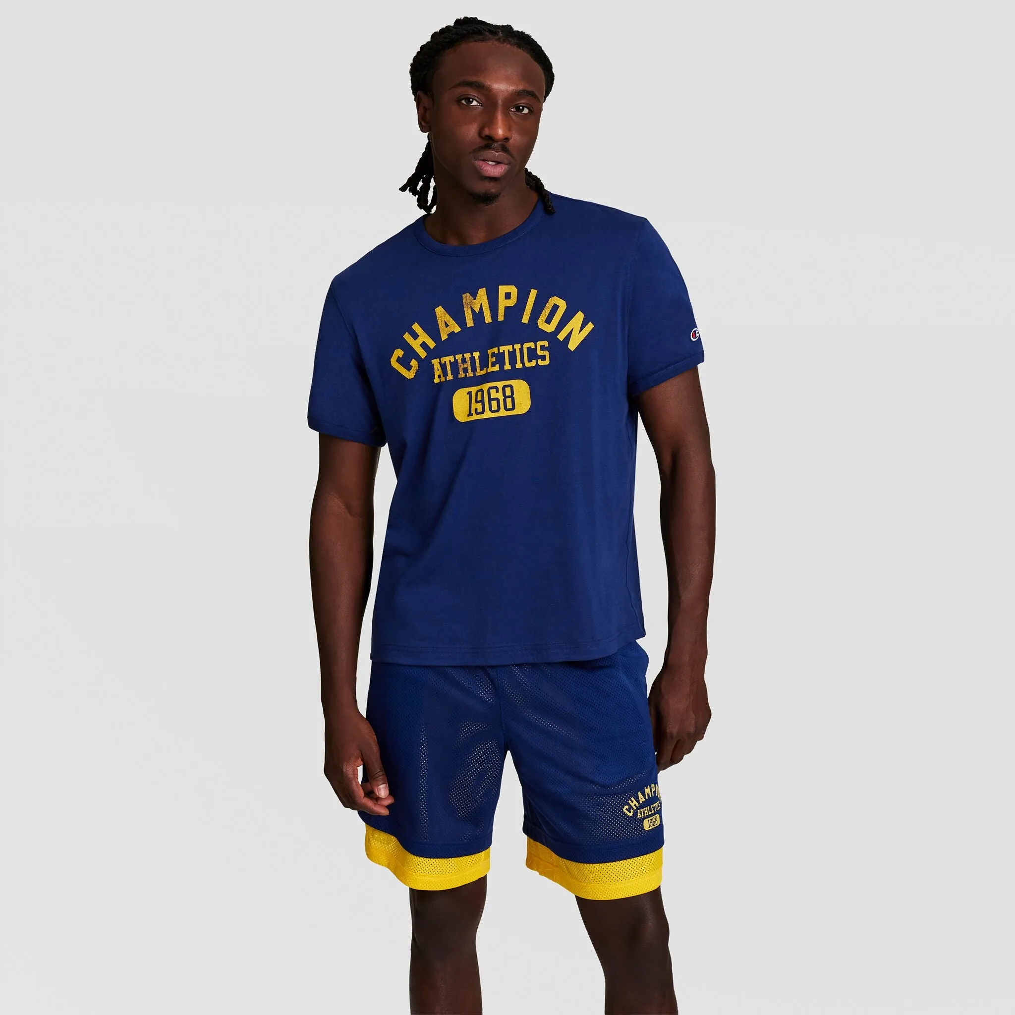 Gridiron Reversible T-Shirt, C Logo sold by Champion product image thumbnail 3
