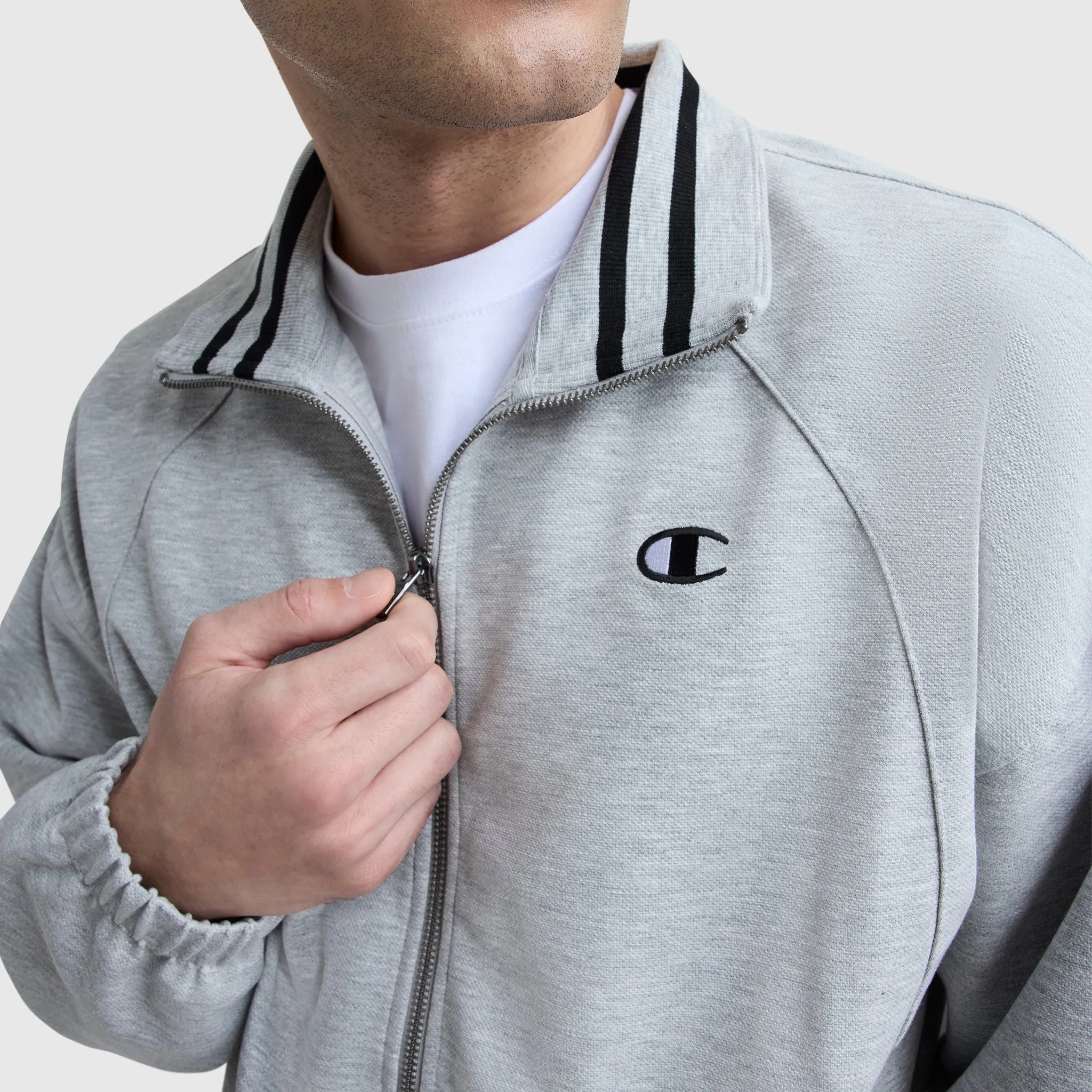 Gameday Full Zip Mock Neck, C Logo sold by Champion product image thumbnail 4