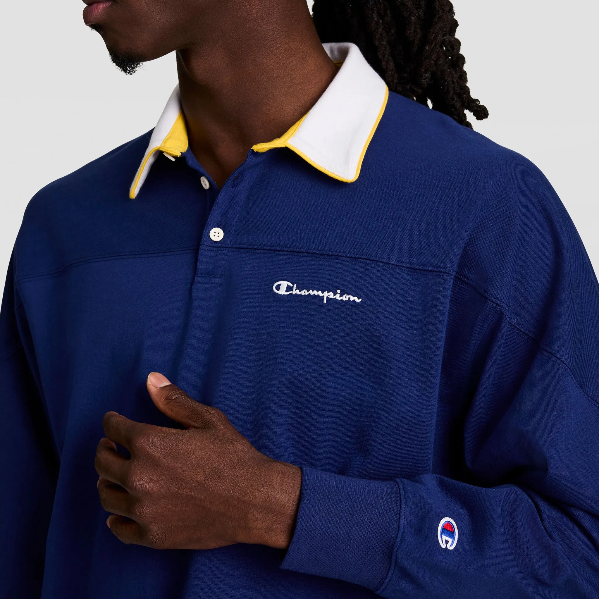 Gridiron Long Sleeve Rugby, Script Logo sold by Champion product image thumbnail 4