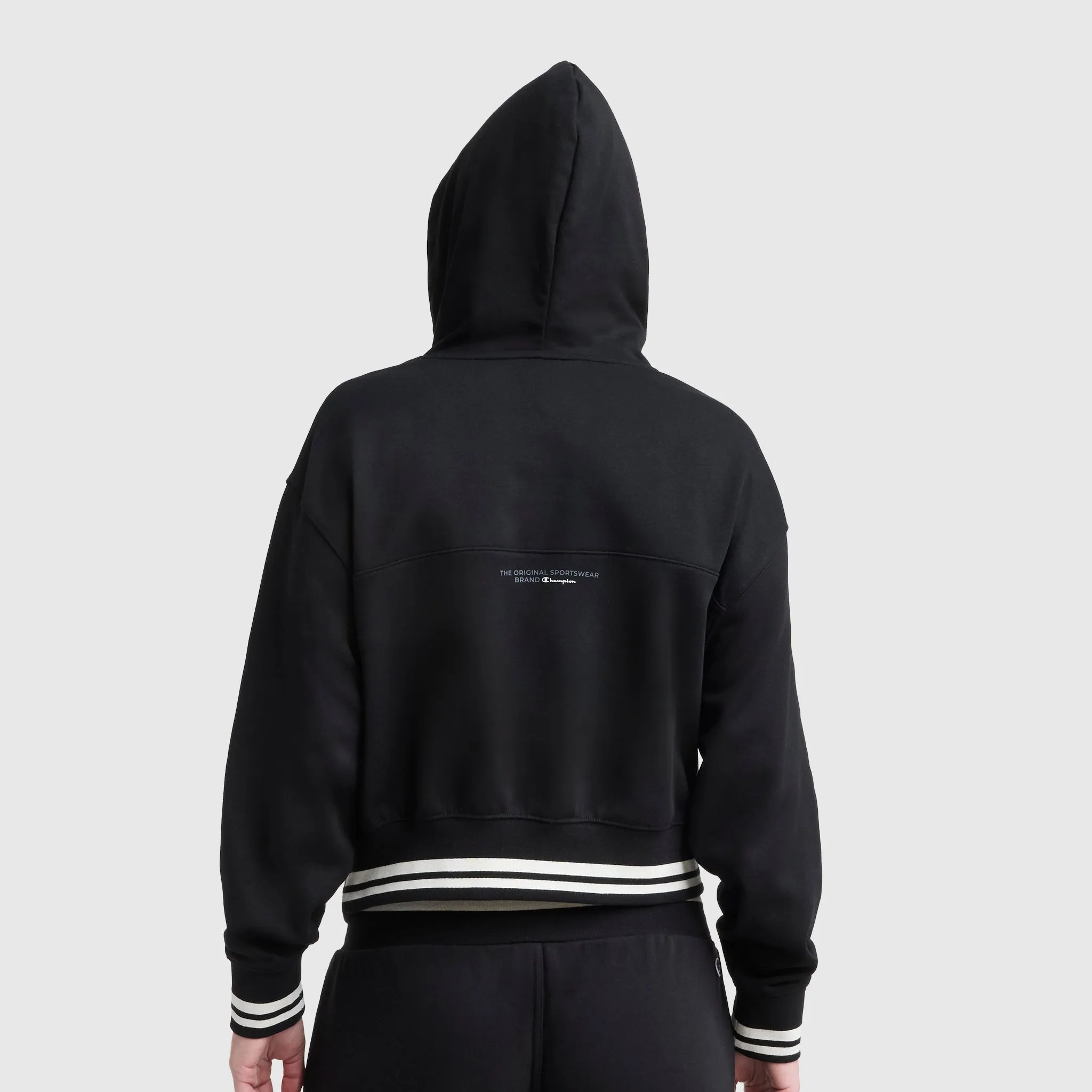 Tackle Lace Front Hoodie, Tonal Embroidered C Logo sold by Champion product image thumbnail 3