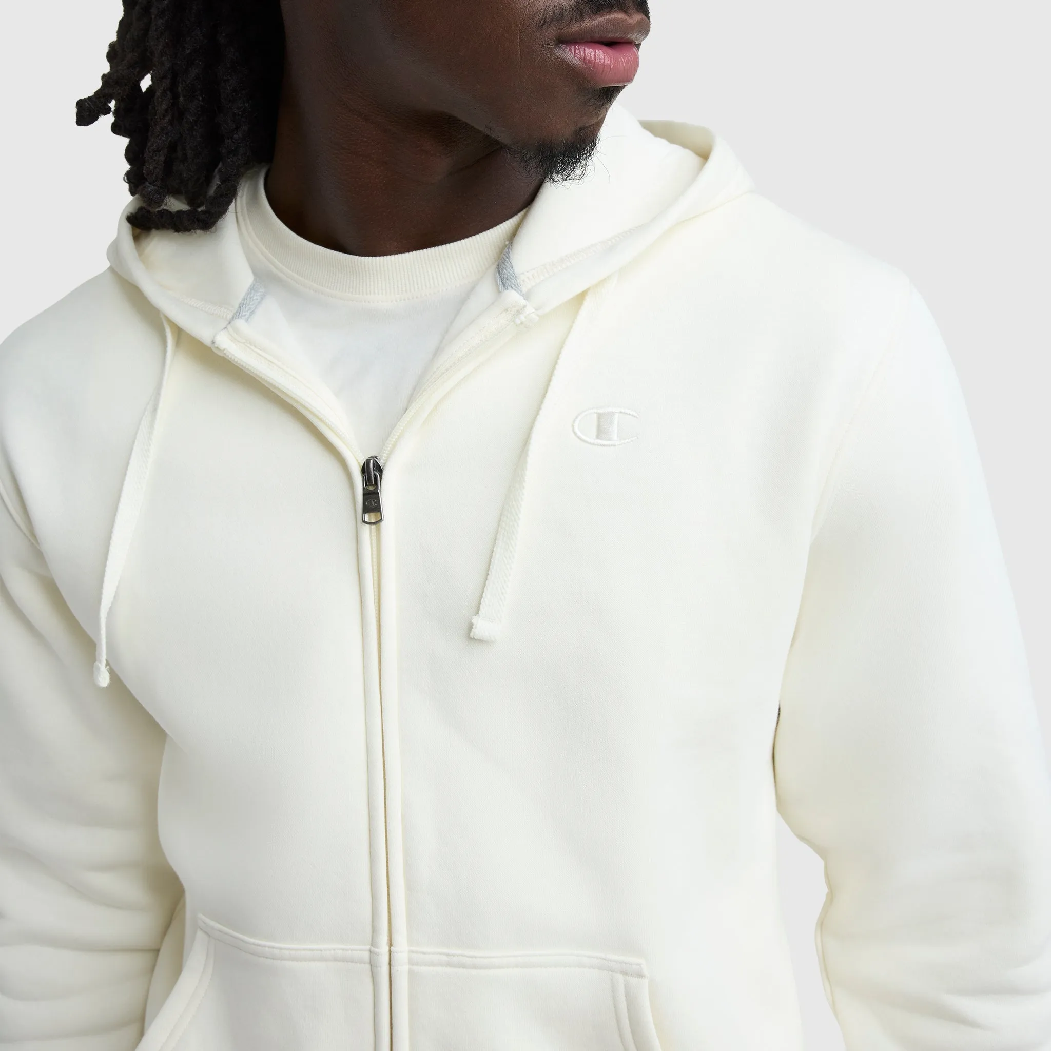 Powerblend Full-Zip Hoodie, C Logo sold by Champion product image thumbnail 4