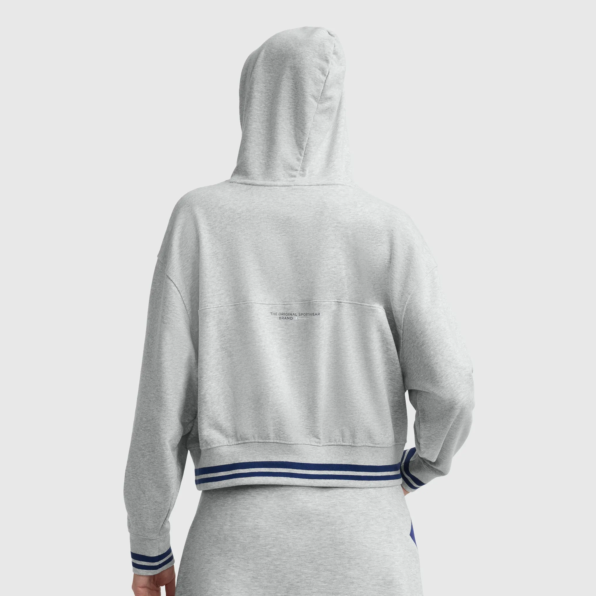 Tackle Lace Front Hoodie, Tonal Embroidered C Logo sold by Champion product image thumbnail 3