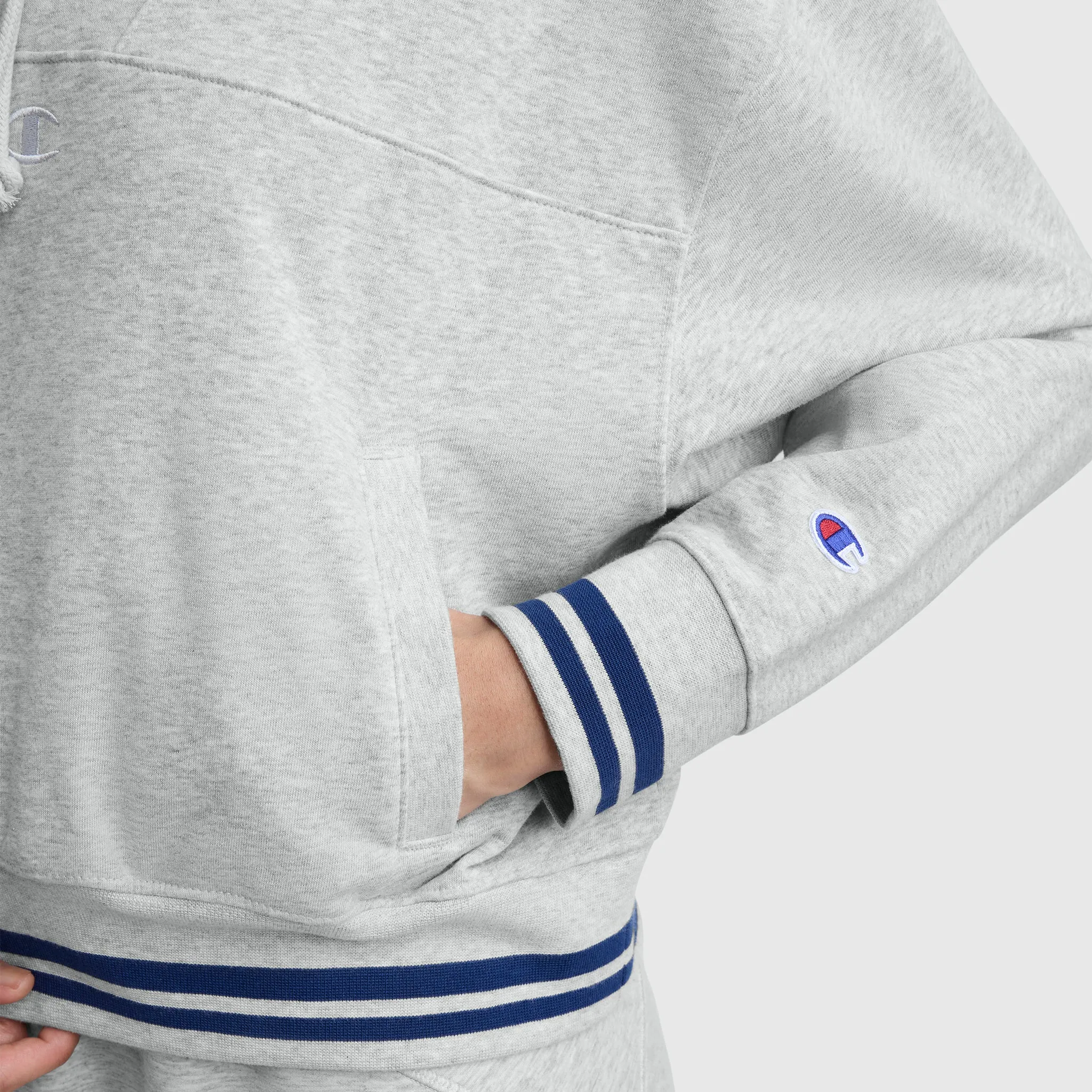 Tackle Lace Front Hoodie, Tonal Embroidered C Logo sold by Champion product image thumbnail 4