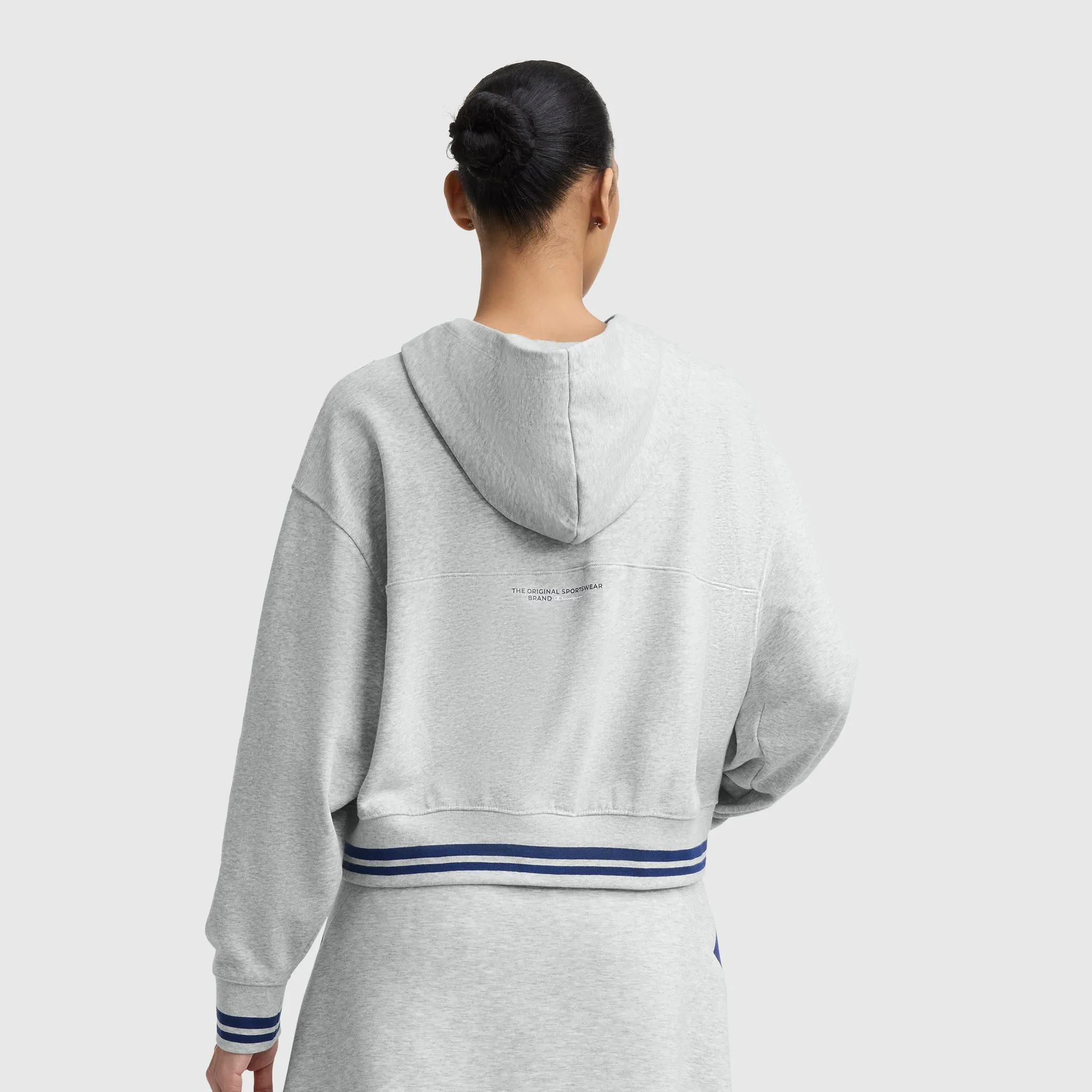Tackle Lace Front Hoodie, Tonal Embroidered C Logo sold by Champion product image thumbnail 2
