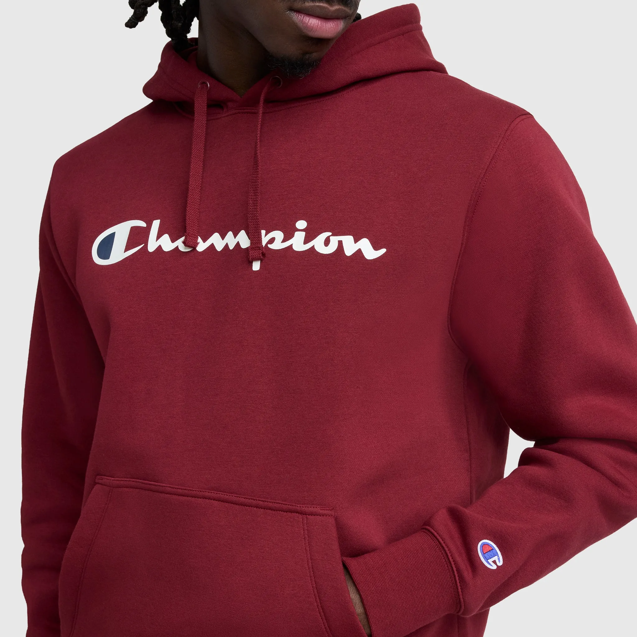 Powerblend Hoodie, Full Script Logo sold by Champion product image thumbnail 5