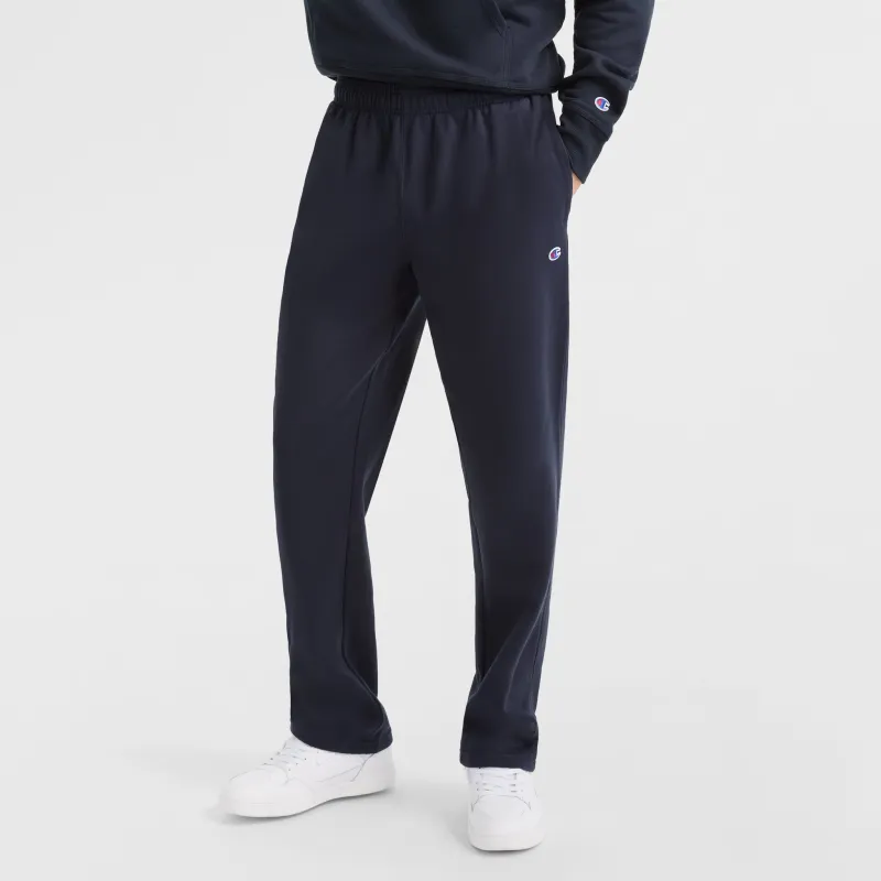 Powerblend Sweatpants, Open Hem, C Logo made by Champion