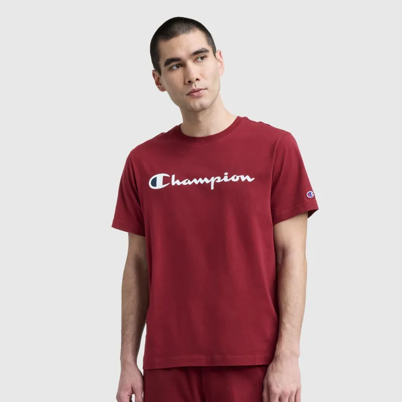 Classic Graphic T-Shirt, Script Logo sold by Champion