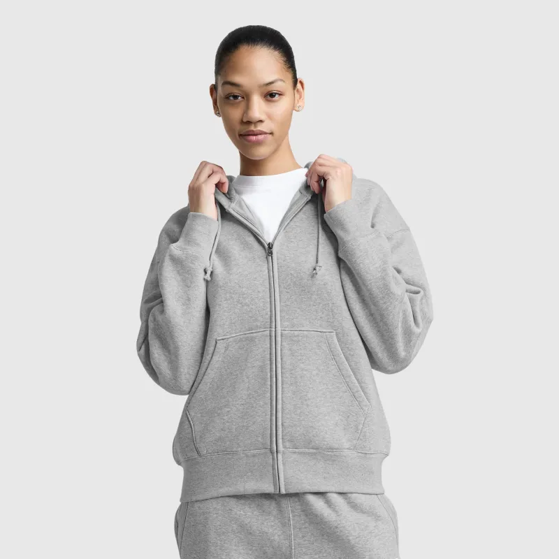 Powerblend Fleece Zip-Up Hoodie, C Logo made by Champion