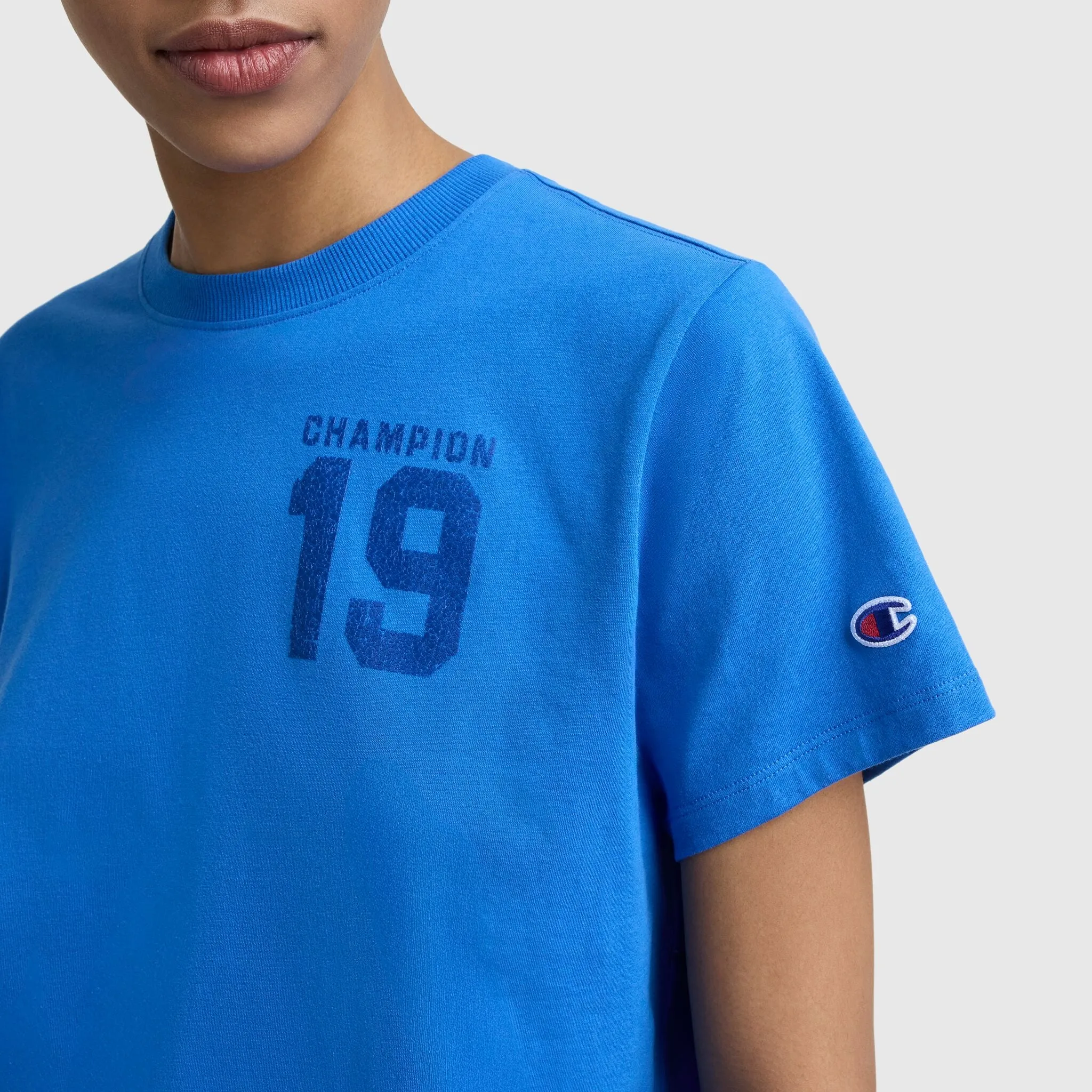 Grid Iron '19 Graphic T-Shirt, C Logo sold by Champion product image thumbnail 4