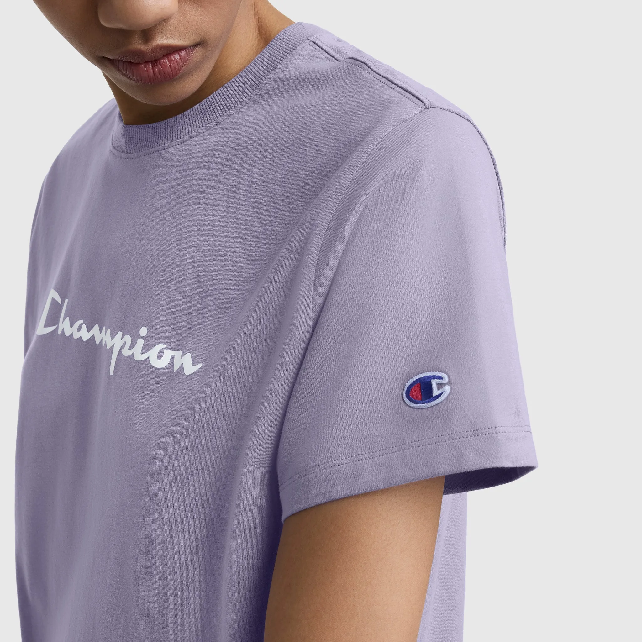 Classic T-Shirt, Script Logo sold by Champion product image thumbnail 3