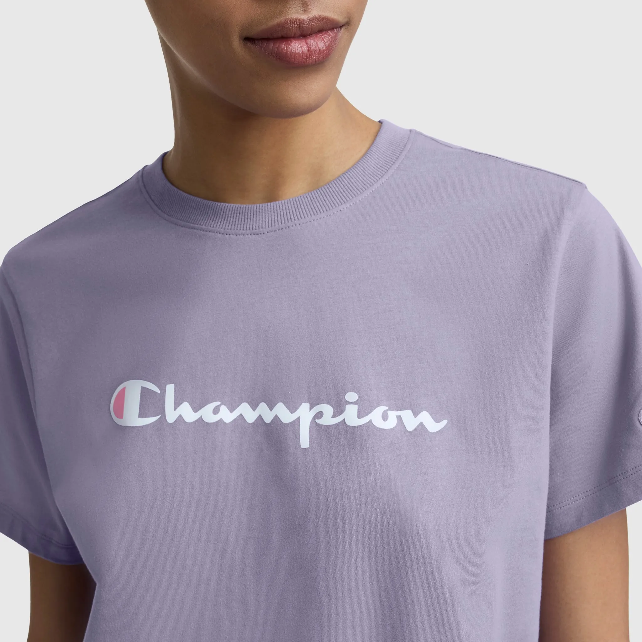 Classic T-Shirt, Script Logo sold by Champion product image thumbnail 4