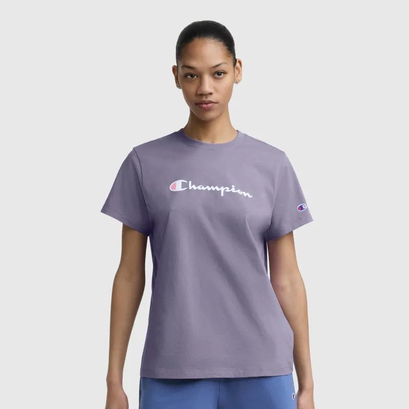 Classic T-Shirt, Script Logo made by Champion
