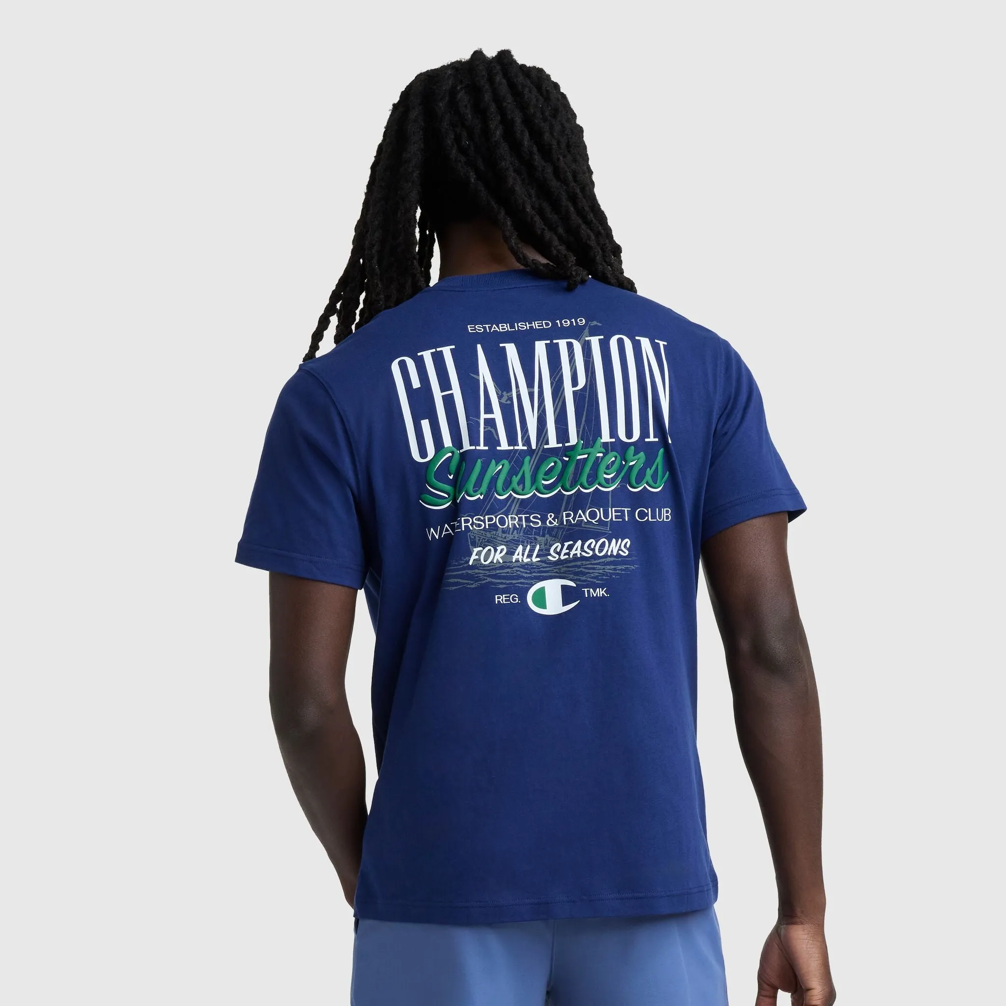 Sunsetters Graphic T-Shirt, C Logo sold by Champion product image thumbnail 2