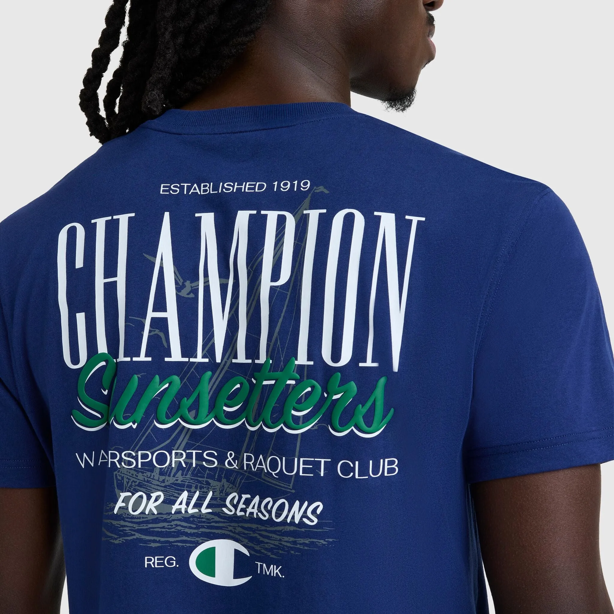 Sunsetters Graphic T-Shirt, C Logo sold by Champion product image thumbnail 3