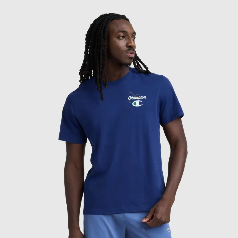 Sunsetters Graphic T-Shirt, C Logo made by Champion