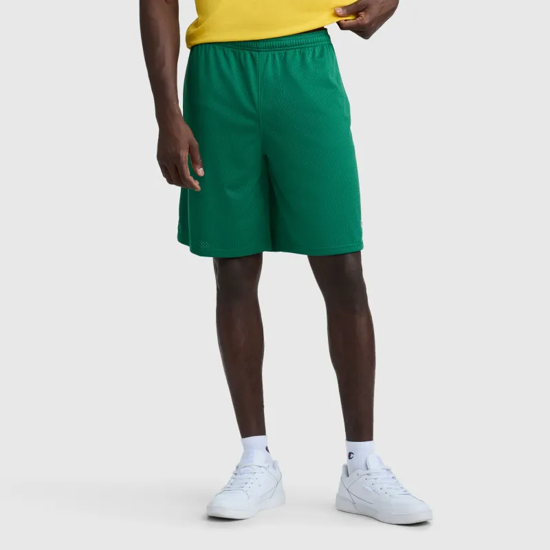 9" Classic Mesh Shorts, C Logo made by Champion