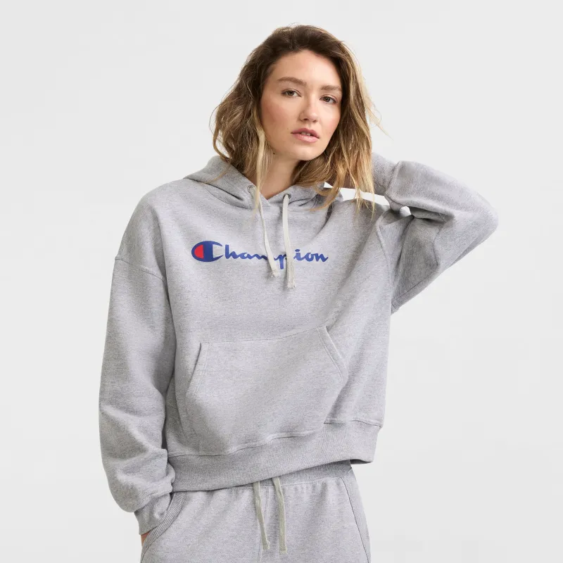 Powerblend Crewneck Sweatshirt, Script Logo made by Champion