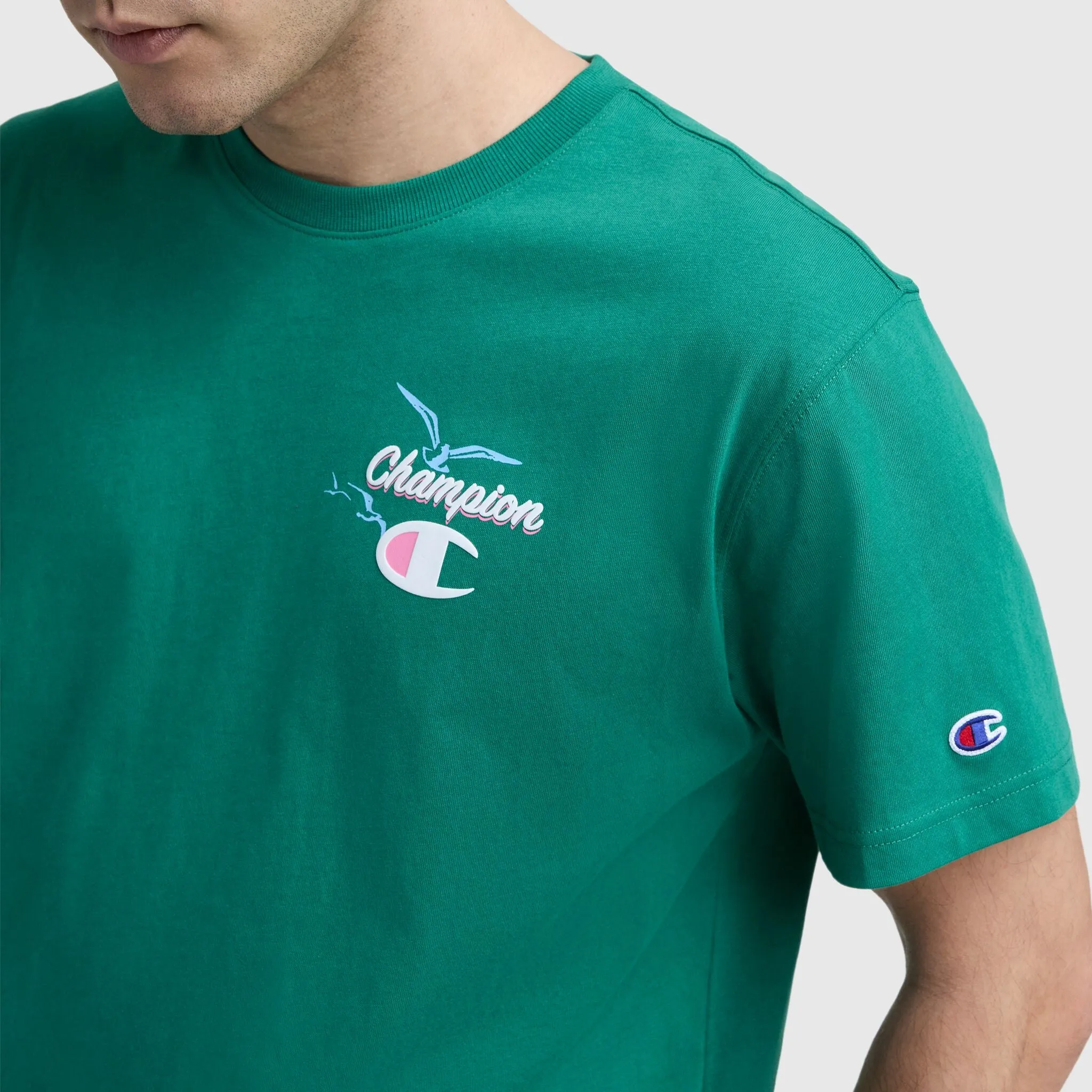 Sunsetters Graphic T-Shirt, C Logo sold by Champion product image thumbnail 4