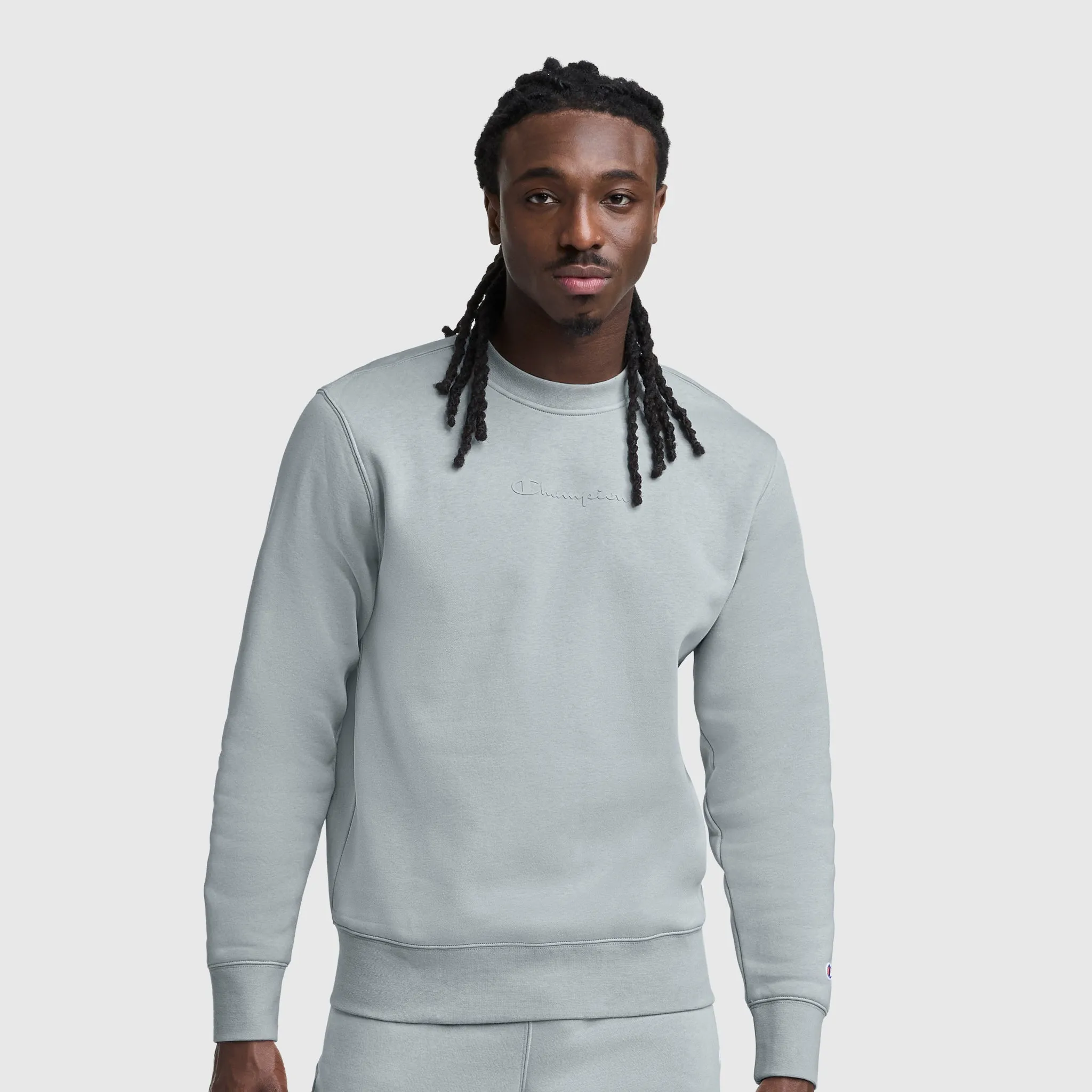 Powerblend Crewneck Sweatshirt, Tonal Script Logo sold by Champion