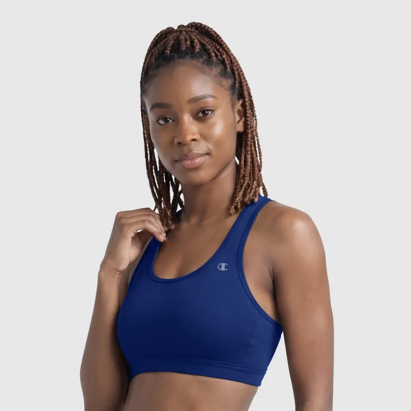 Compression Sports Bra, C Logo made by Champion