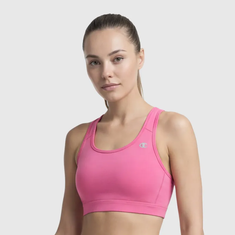 Compression Sports Bra, C Logo made by Champion