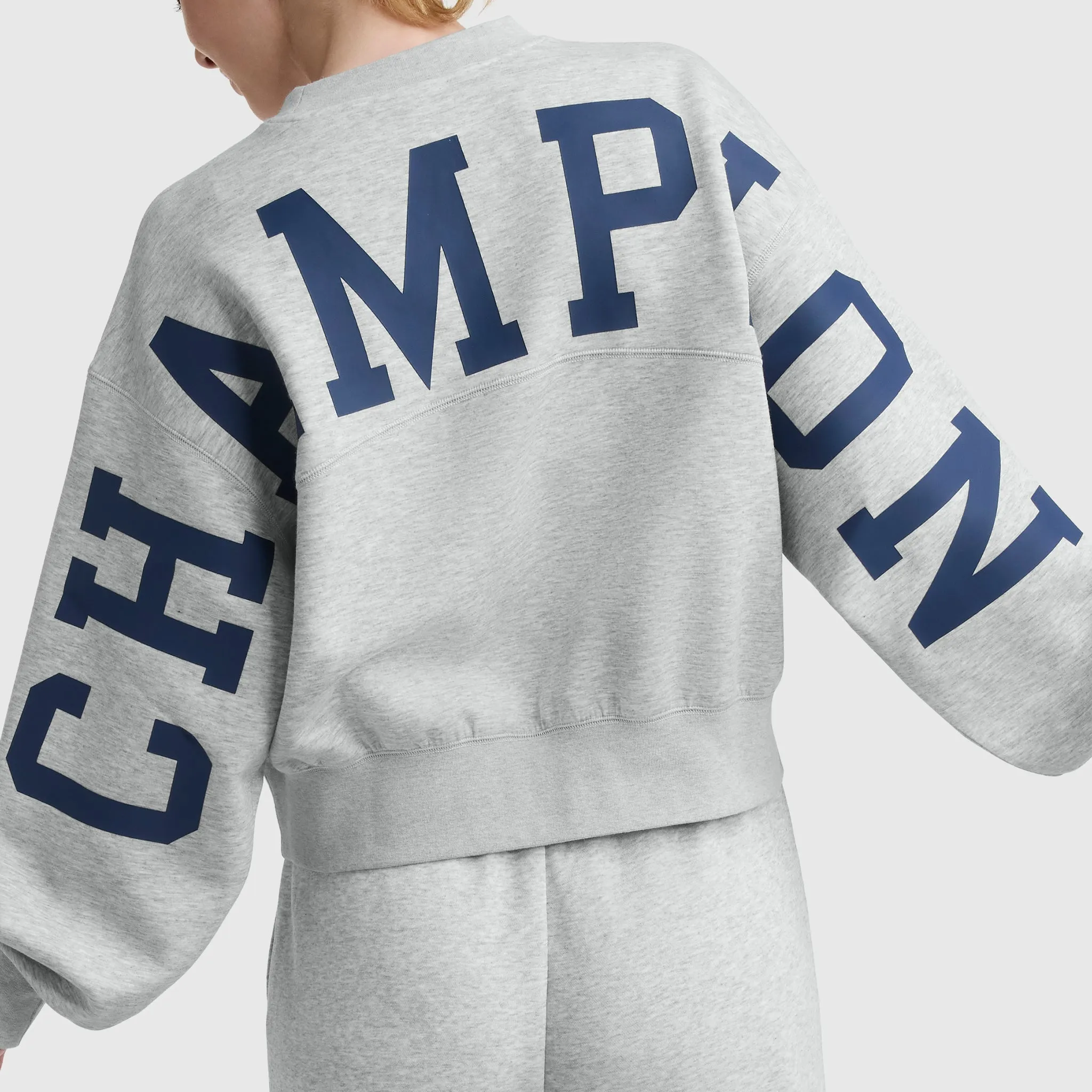 Endzone Loose Fit Crewneck, C Logo sold by Champion product image thumbnail 3