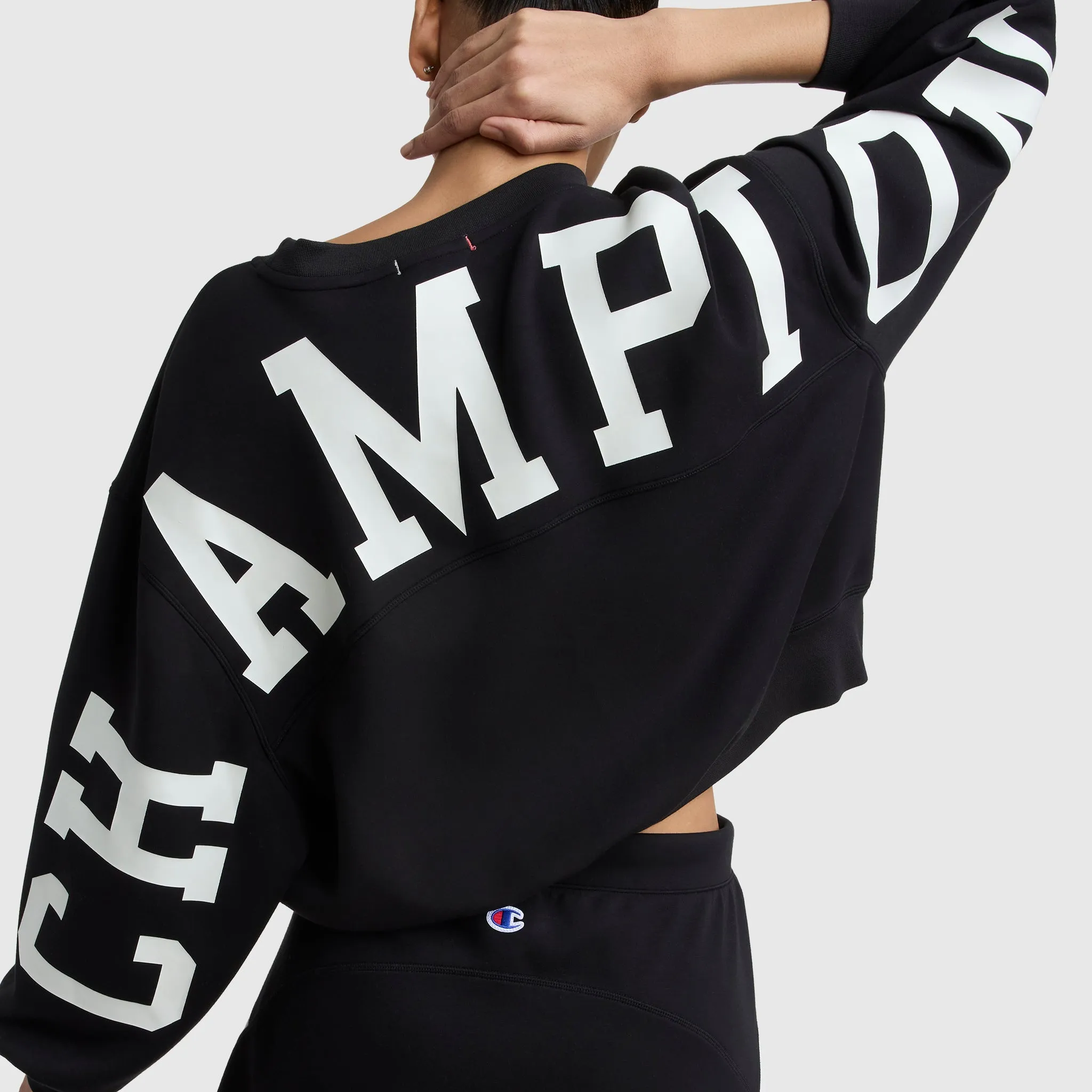 Endzone Loose Fit Crewneck, C Logo sold by Champion product image thumbnail 3