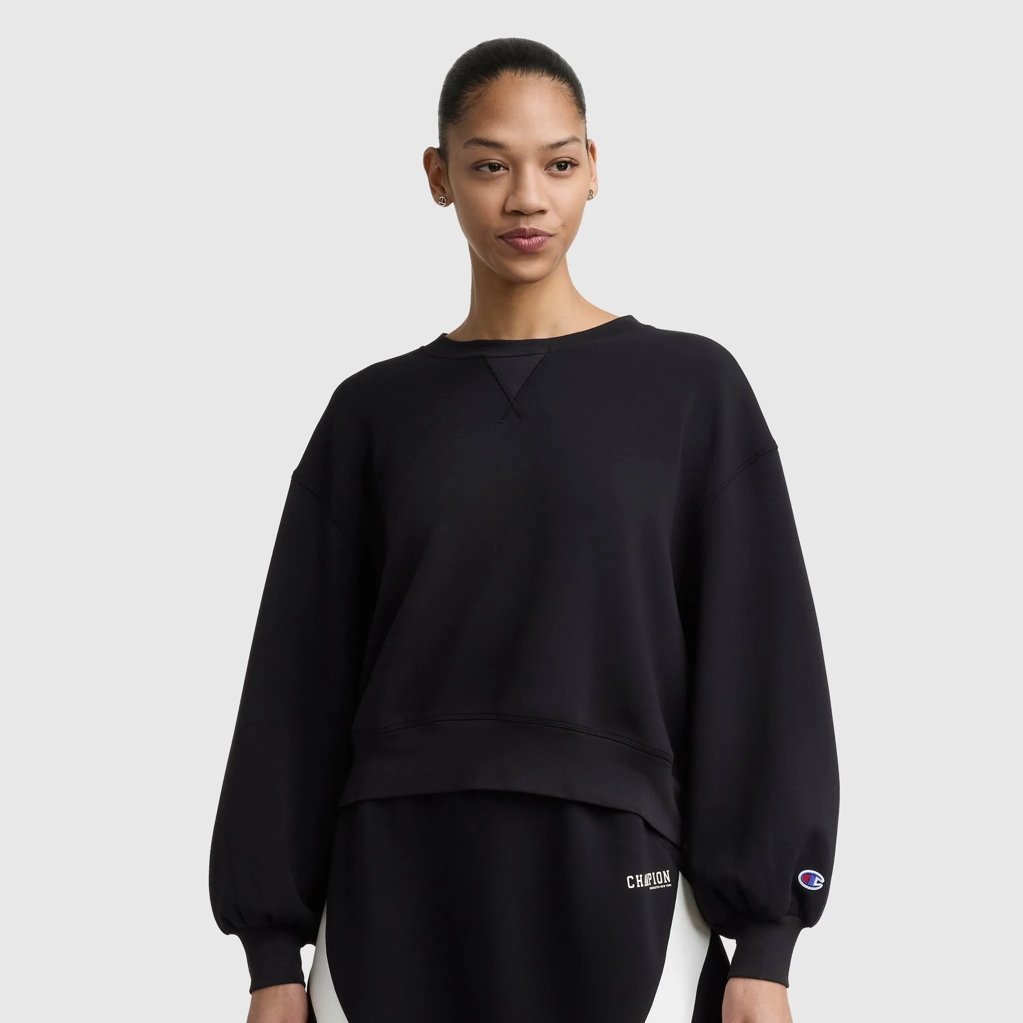 Endzone Loose Fit Crewneck, C Logo sold by Champion