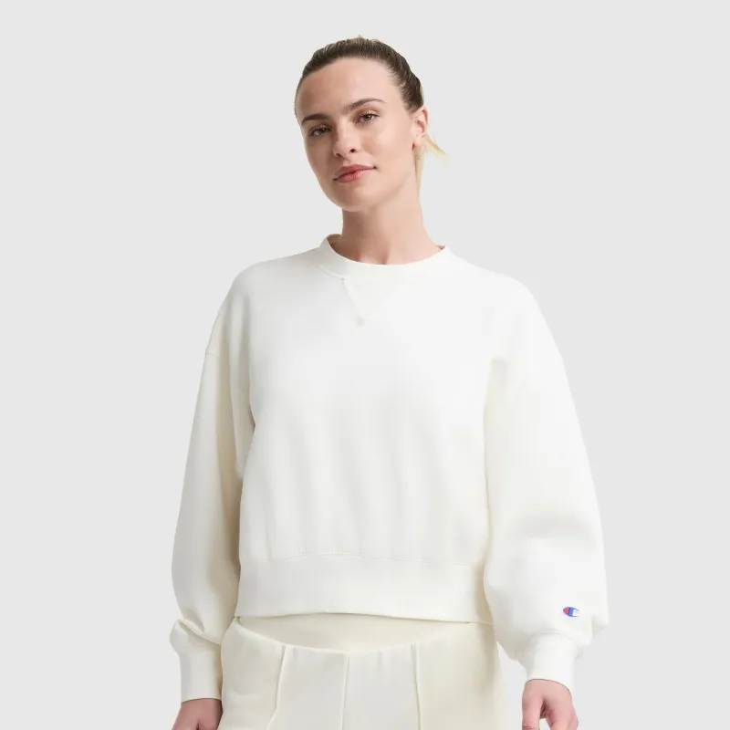 Endzone Loose Fit Crewneck, C Logo made by Champion