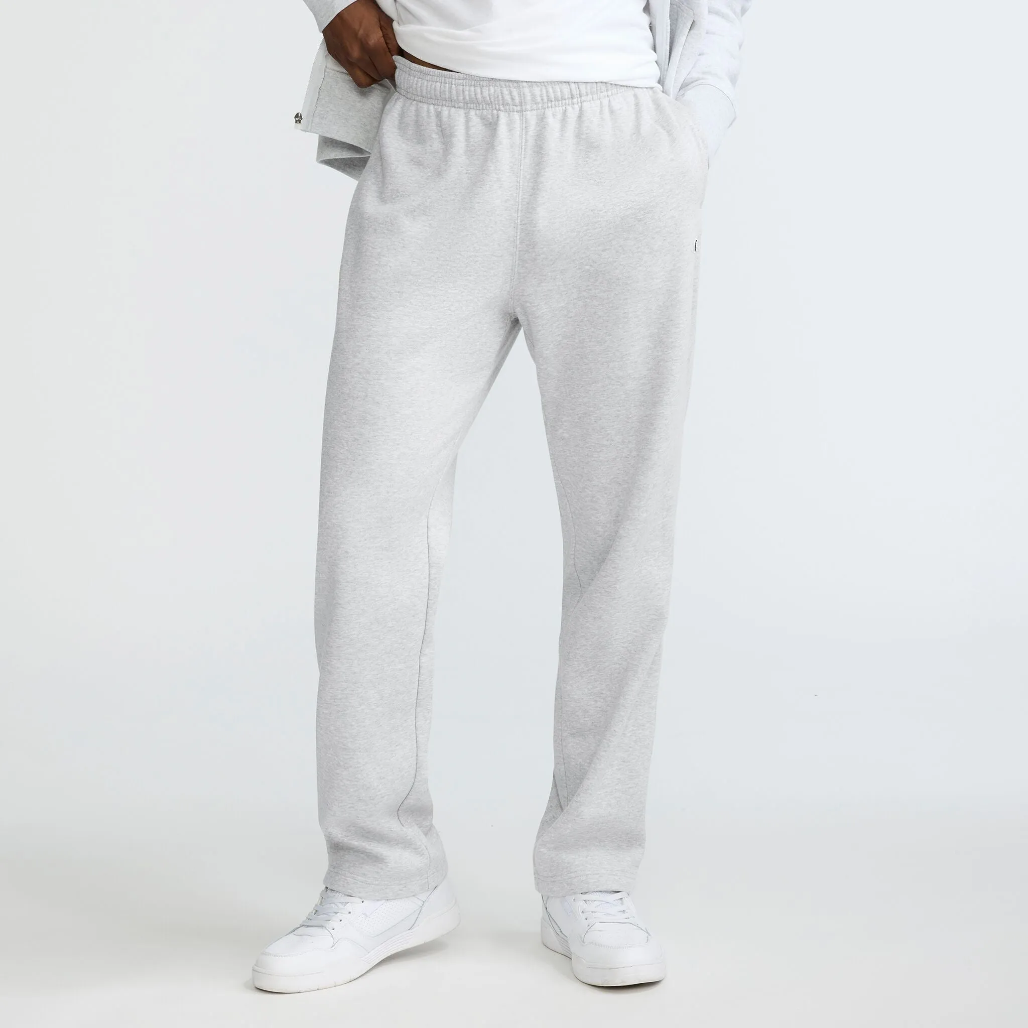 Powerblend Crewneck, Classic Script/Open Hem Sweatpants Set sold by Champion product image thumbnail 5