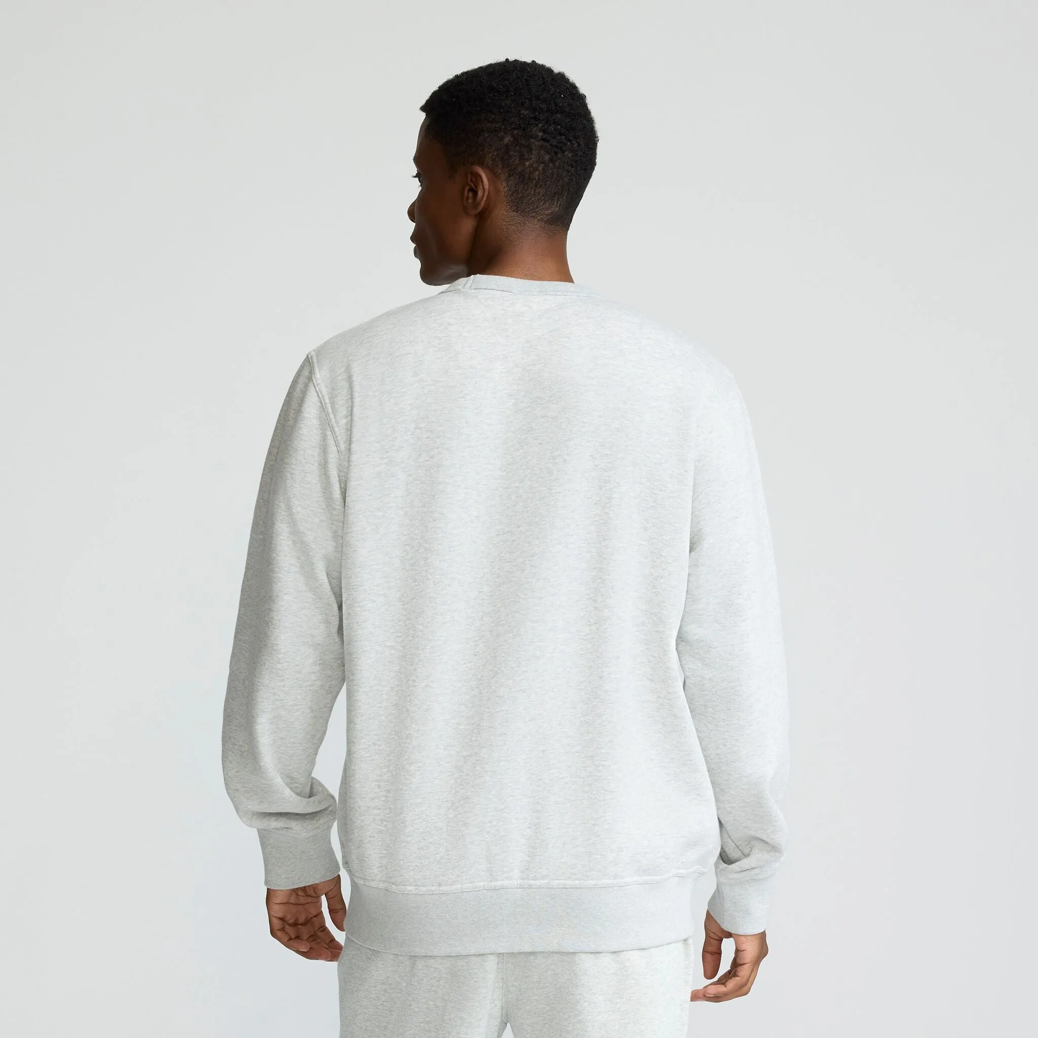 Powerblend Crewneck, Classic Script/Open Hem Sweatpants Set sold by Champion product image thumbnail 3