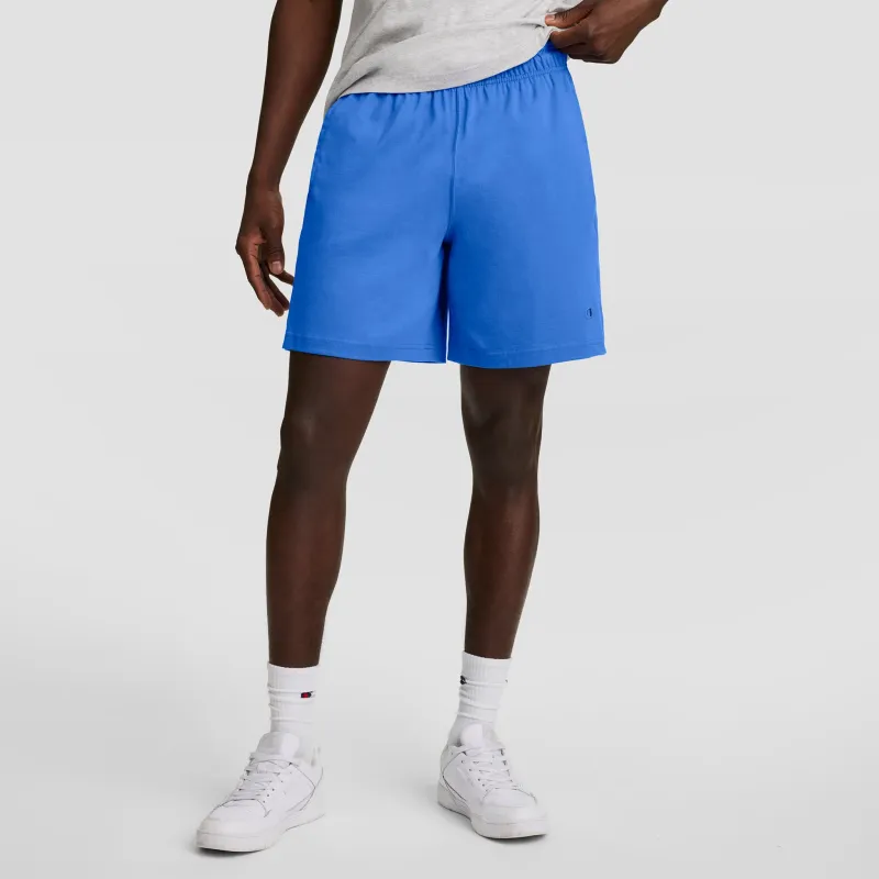 7" Jersey Short, C Logo made by Champion
