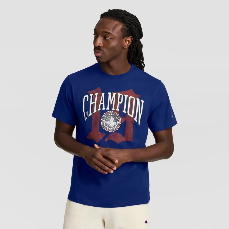 Modern Retro Gothic '19 T-Shirt, C Logo made by Champion
