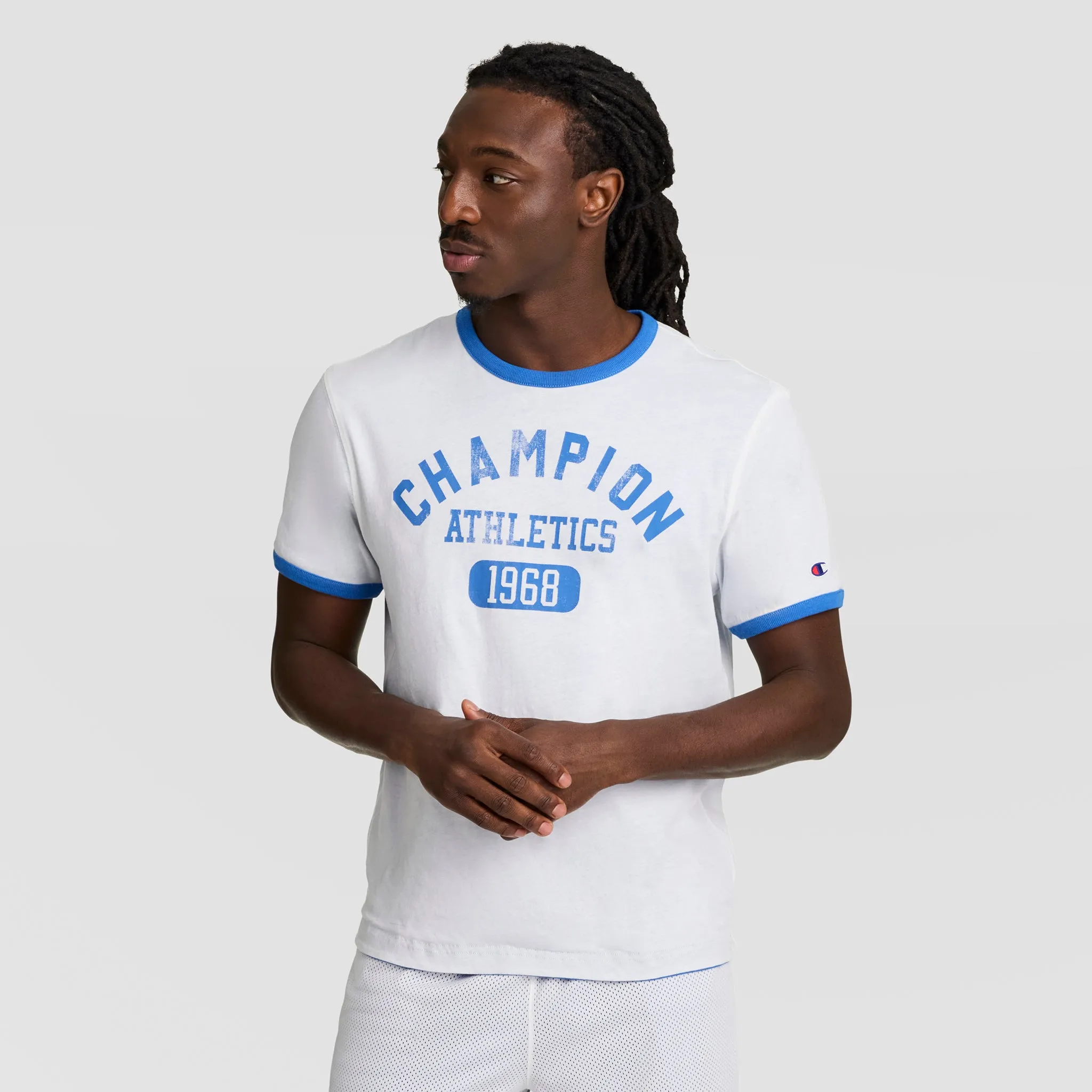 Gridiron Reversible T-Shirt, C Logo sold by Champion product image thumbnail 5