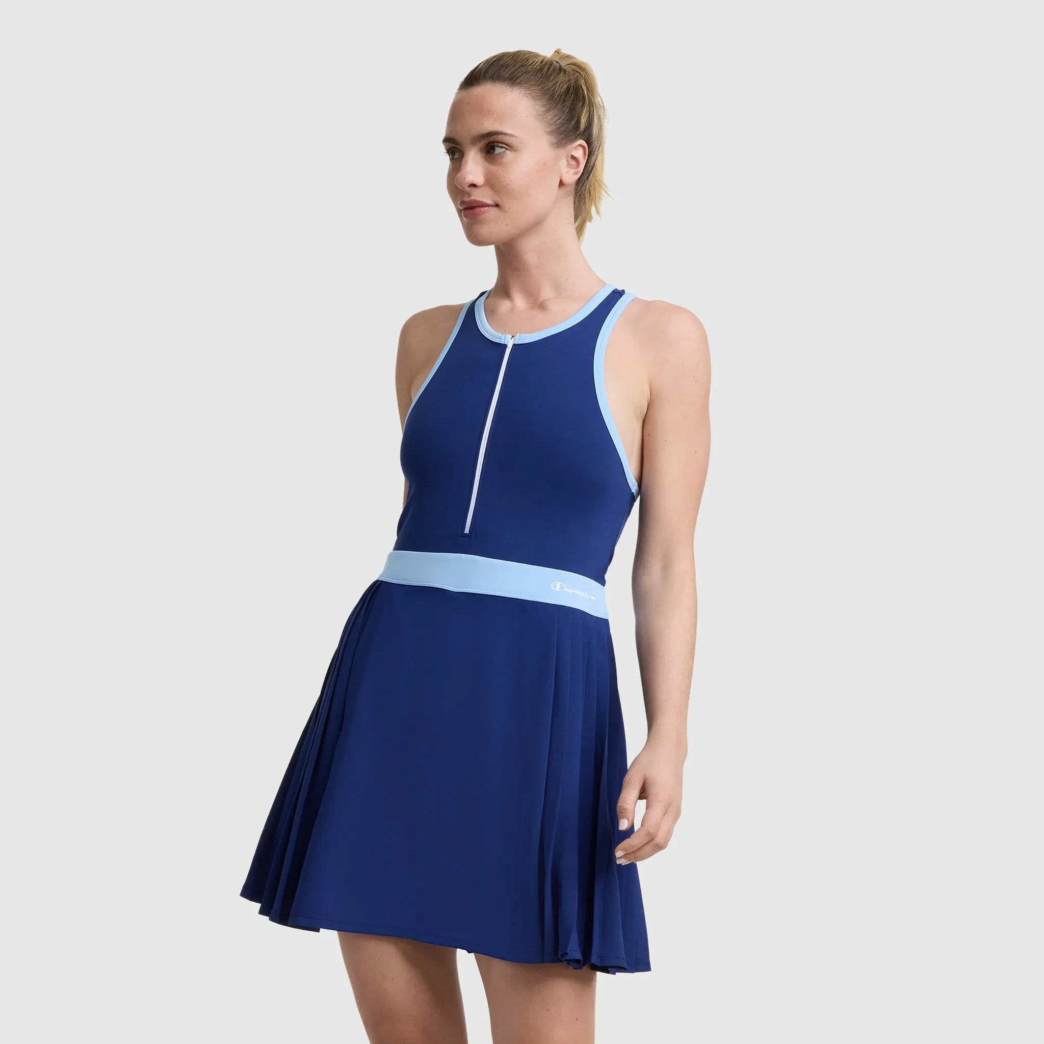 Match Point Tennis Dress, Embroidered Script Logo sold by Champion