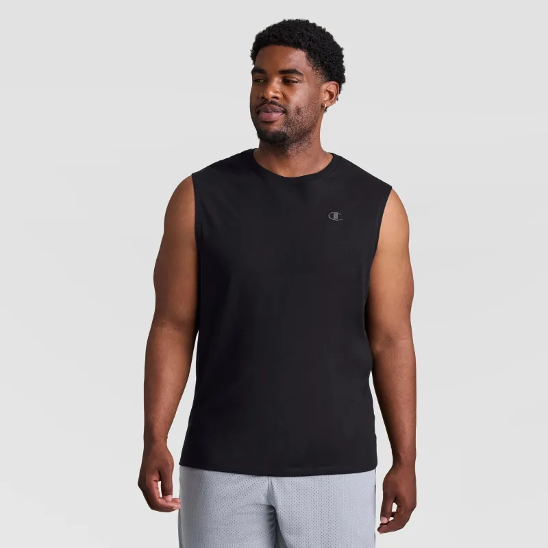 Muscle Tank, C Logo - Big & Tall made by Champion