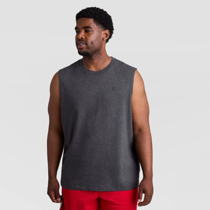 Muscle Tank, C Logo - Big & Tall made by Champion