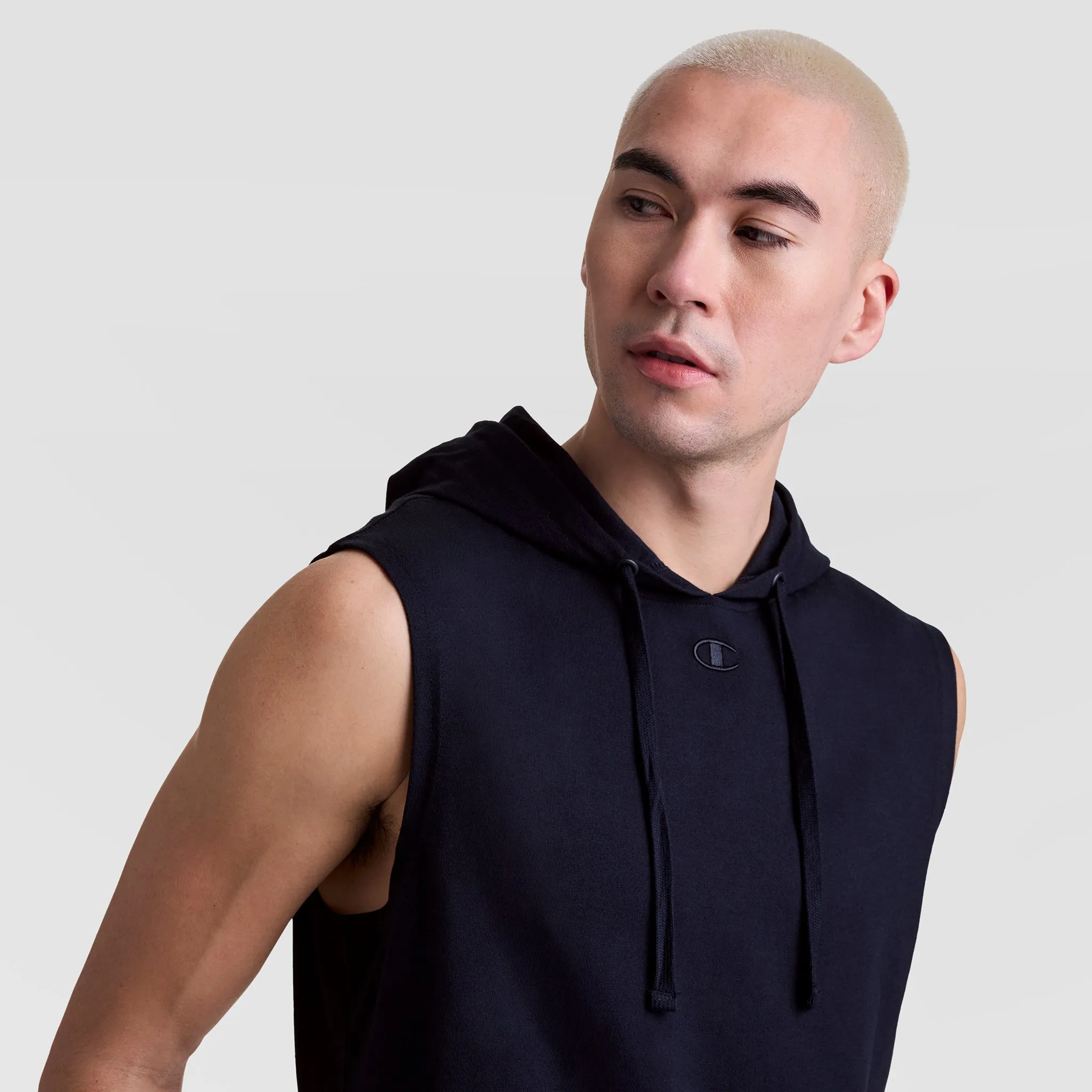 Sleeveless Hoodie, C Logo sold by Champion product image thumbnail 3