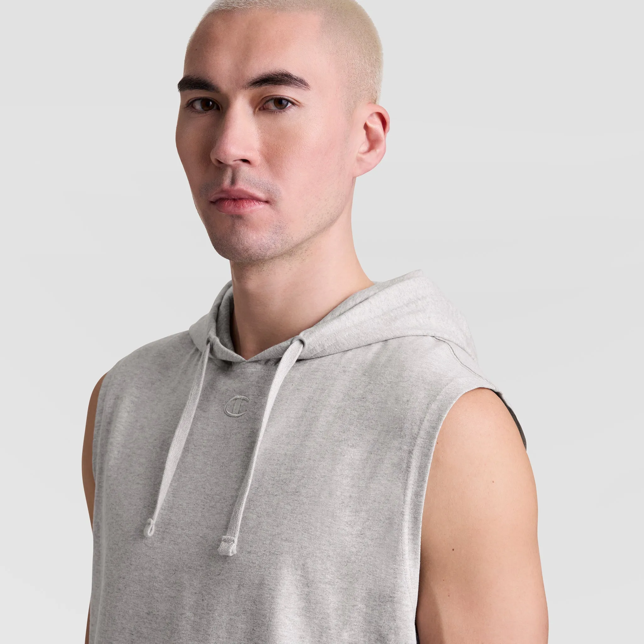 Sleeveless Hoodie, Embroidered C Logo sold by Champion product image thumbnail 3